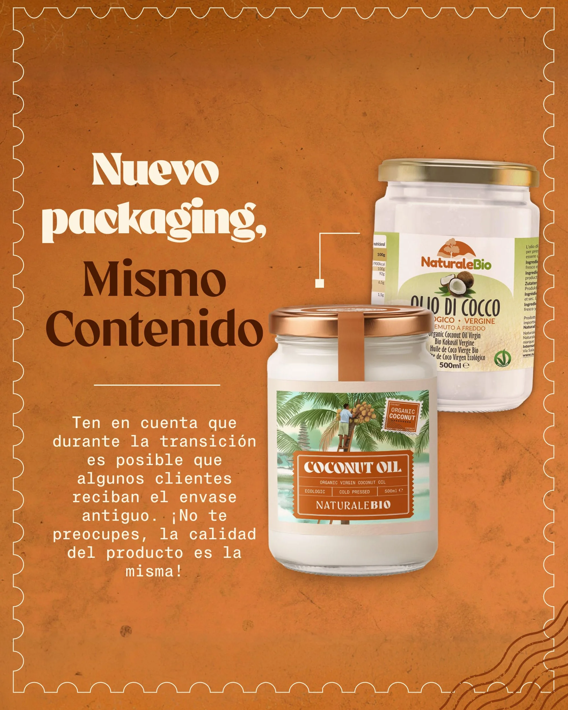 NaturaleBio Aceite de Coco Ecológico Virgen 1000 ml Crudo Prensado en Frío Orgánico