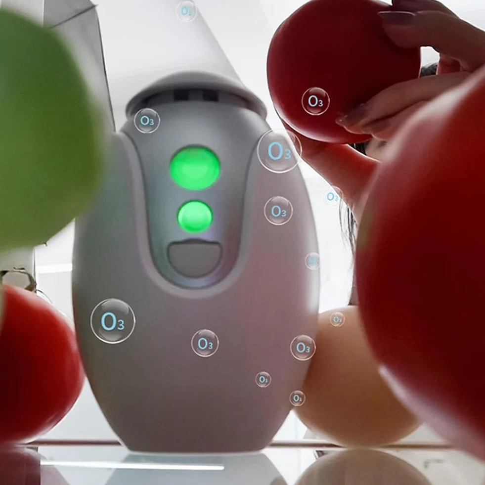 Desodorante Inteligente Portátil para Refrigerador, Ambientador Recargable Mini