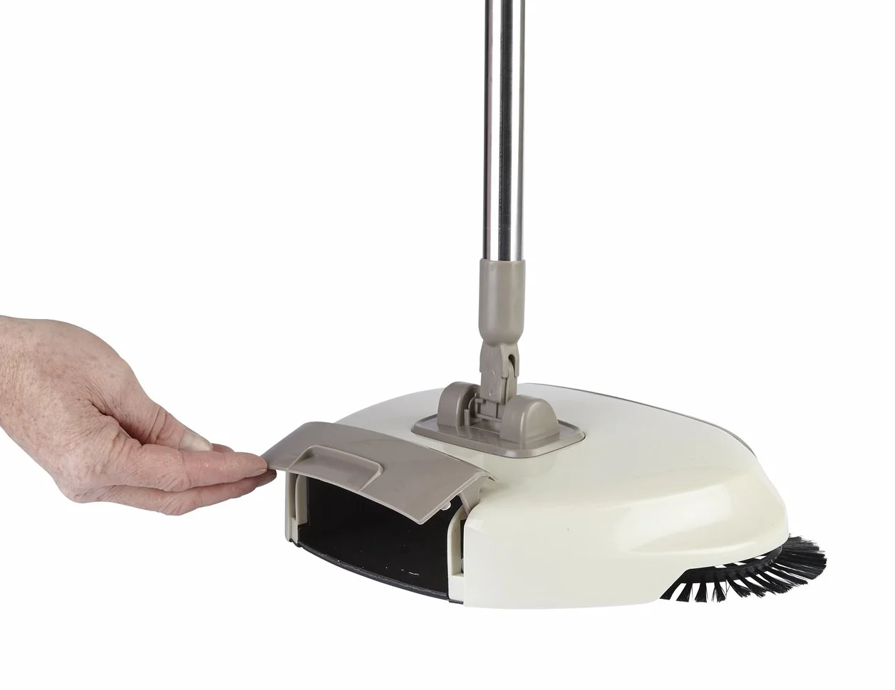 Creative Products Escoba de spin sin Cable, Gris