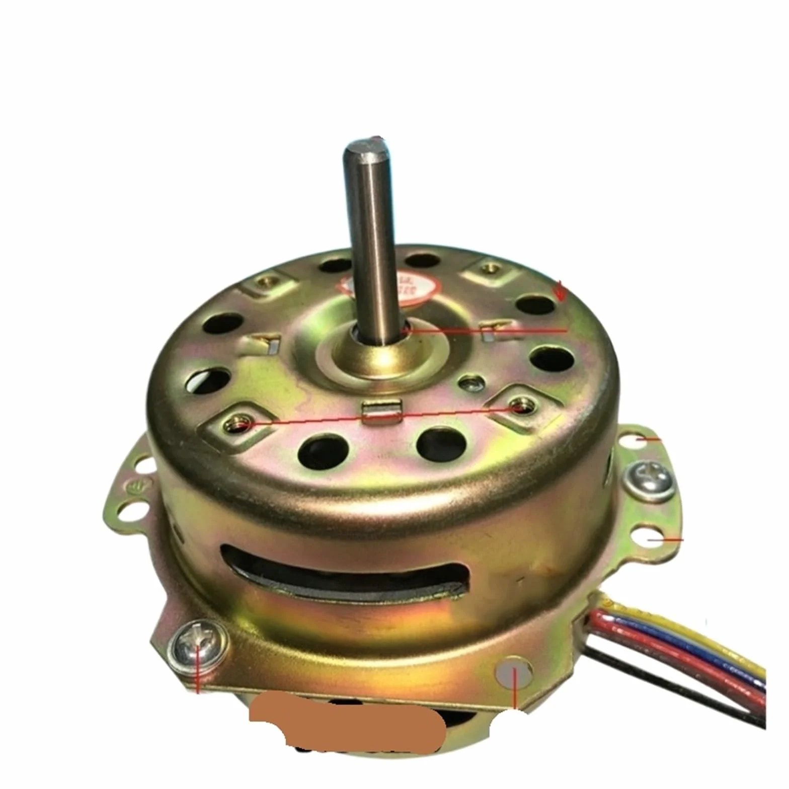 Motor de Aire Acondicionado, Motor de Ventilador de ventilación | Ventilador de calefacción y refrigeración YYHS-60 de 6 cables