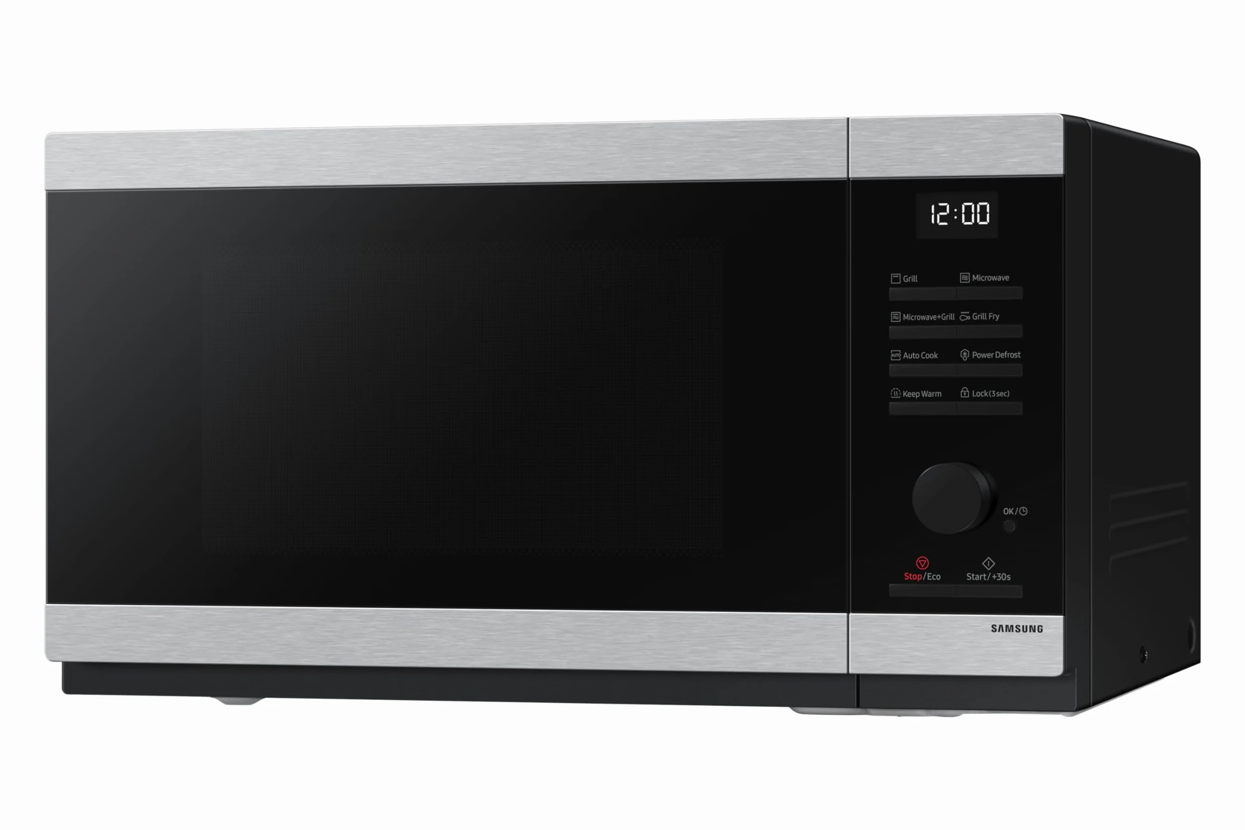 Samsung Microondas con Grill 32L 900W Gran Capacidad Negro MG32DG4524CTE1