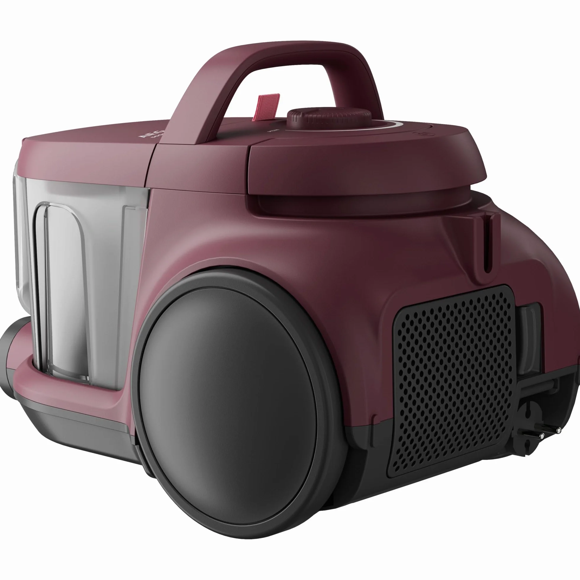 AEG Aspiradora de Trineo Sin Bolsa AL51C1DRF, 1000W, Filtro Hygiene Lavable, 78dB, Depósito de 2L, Radio de Acción de 9m, Adecuado para Suelos Duros y Alfombras, Rojo