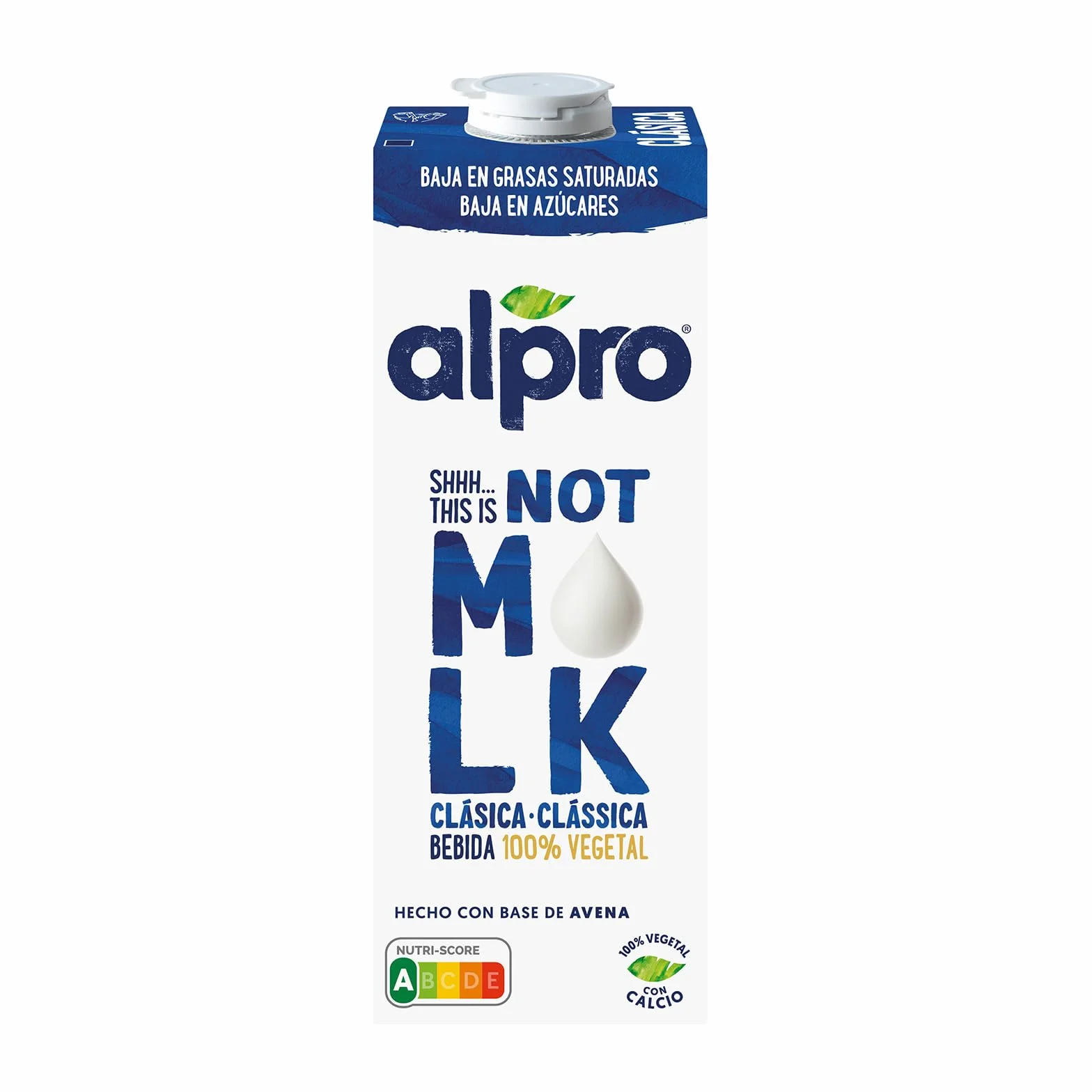 Alpro Bebida de Avena 100% Vegetal THIS IS NOT M*LK Clásica Pack 8 x 1L