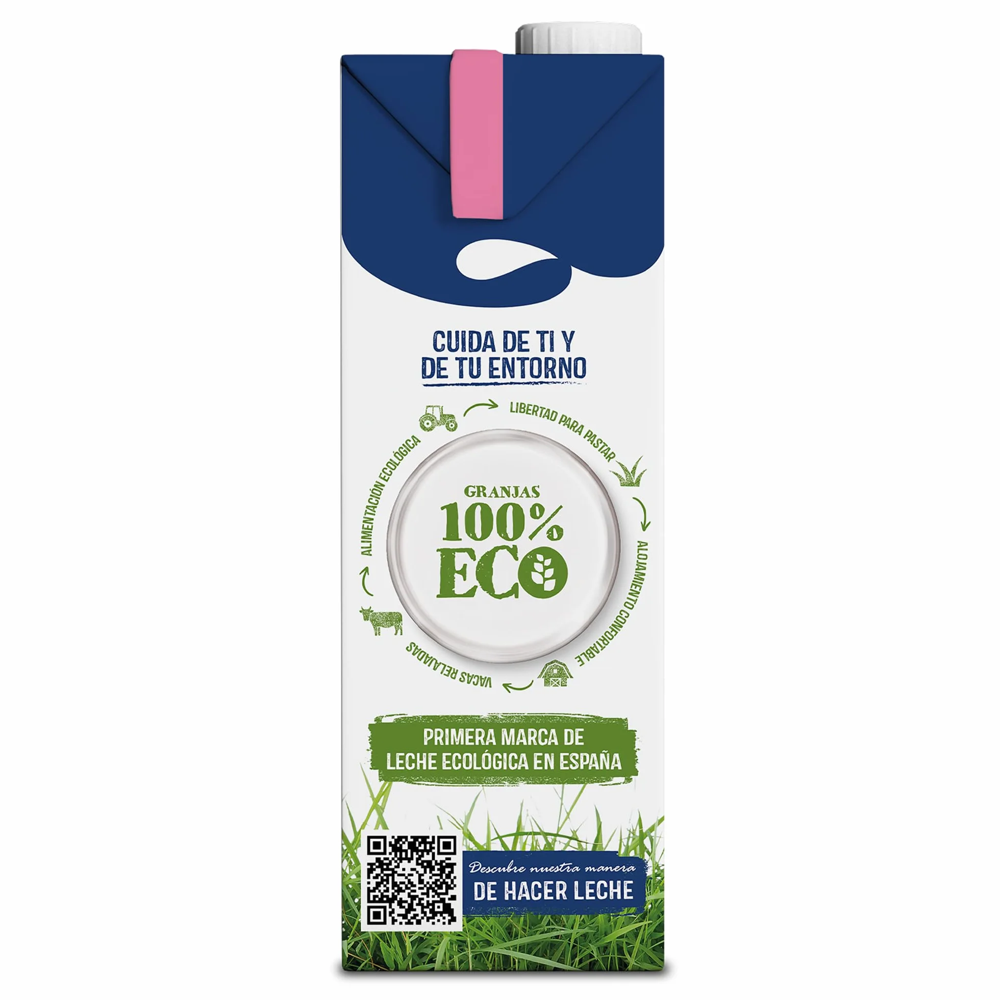 Puleva Leche ecológica Desnatada ECO brik 1L Caja 6 litros