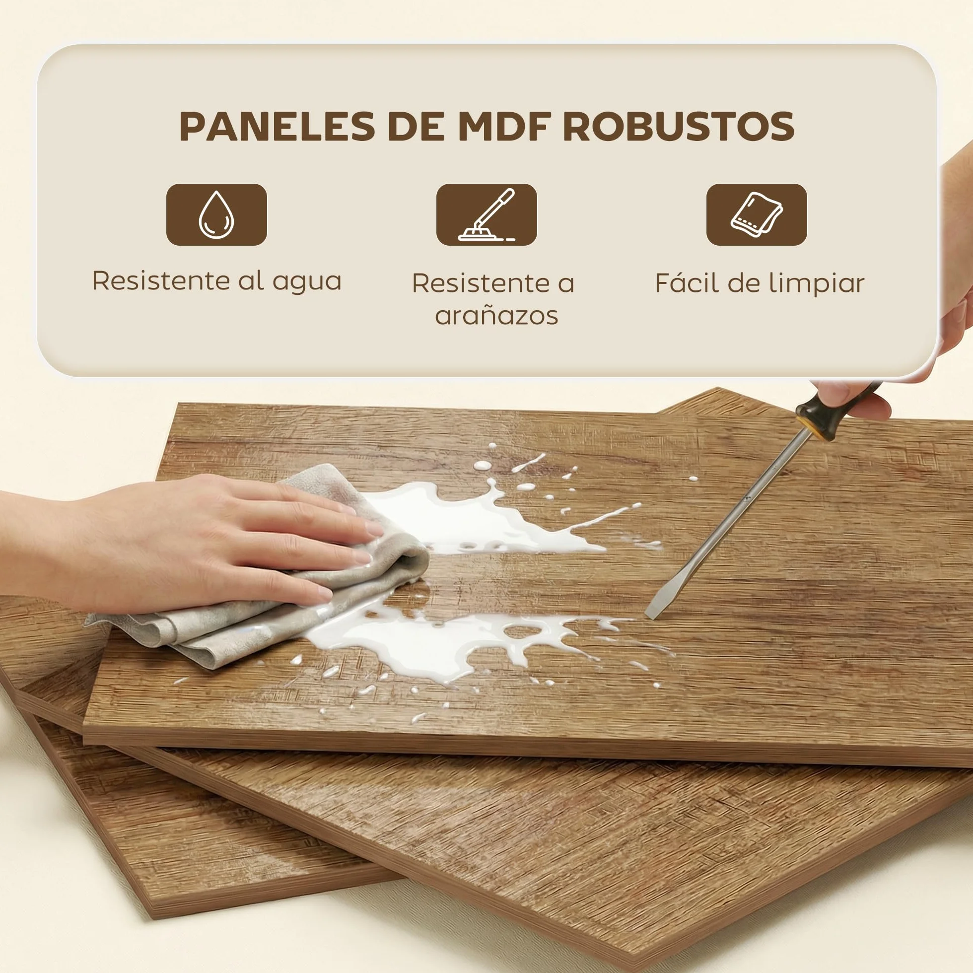 HOMCOM Estantería de 5 Niveles, Biblioteca Estrecha, Librería en Forma de S, para Salón, Dormitorio, Estudio, Oficina, 80x24x200 cm, Roble