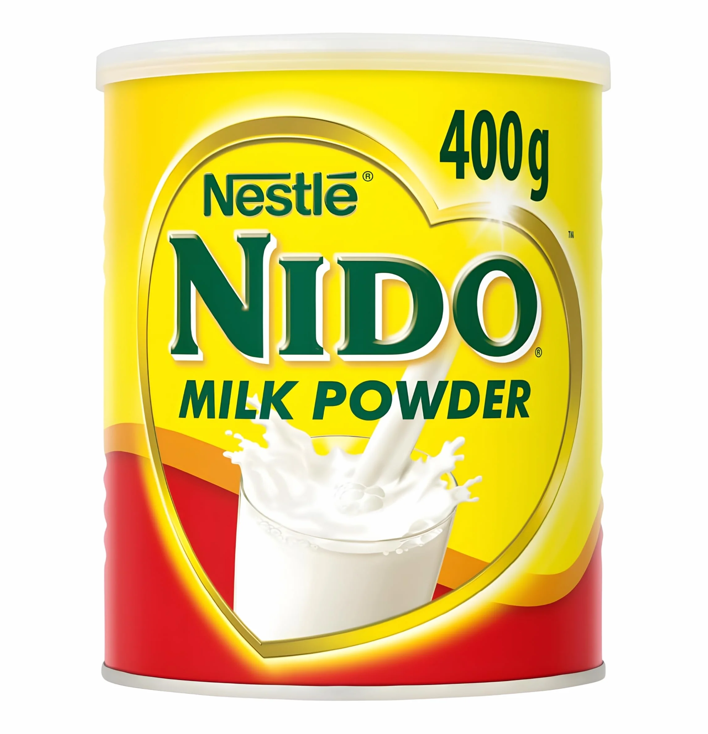 Nestlé NIDO Leche en Polvo Entera Instantánea 400g Alto Contenido en Proteínas y Calcio