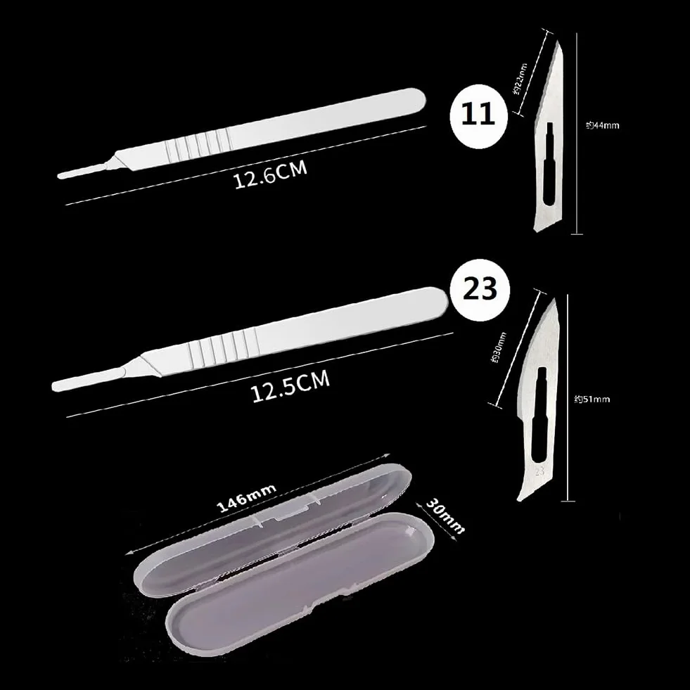 Kiuiom Cuchilla Panadero,Cuchillo para Raspar Pan,Herramienta Corte Pan Mango,Cuchillo para Masa con 20 Cuchillas de Afeitar para Pan Masa Hornear Cocina Bricolaje Acero Corte de Pan,2+20 pcs
