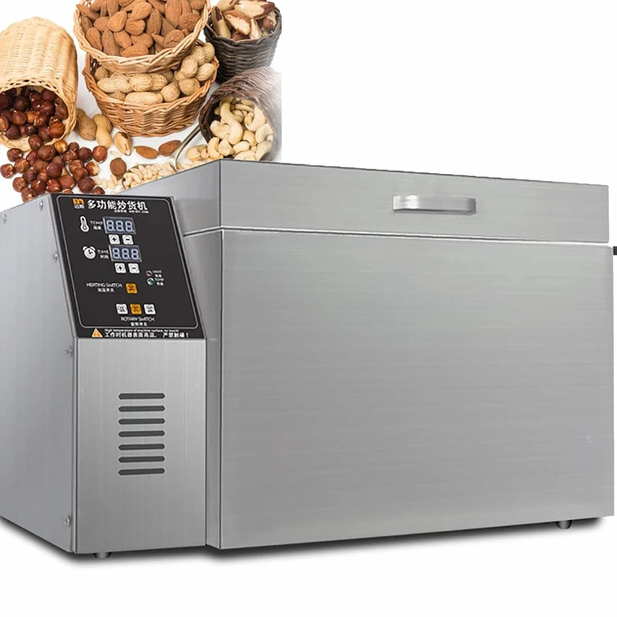 Tostadora de Café Comercial Eléctrica 2000G 4000G, Tostadora de Granos con Sincronización Automática