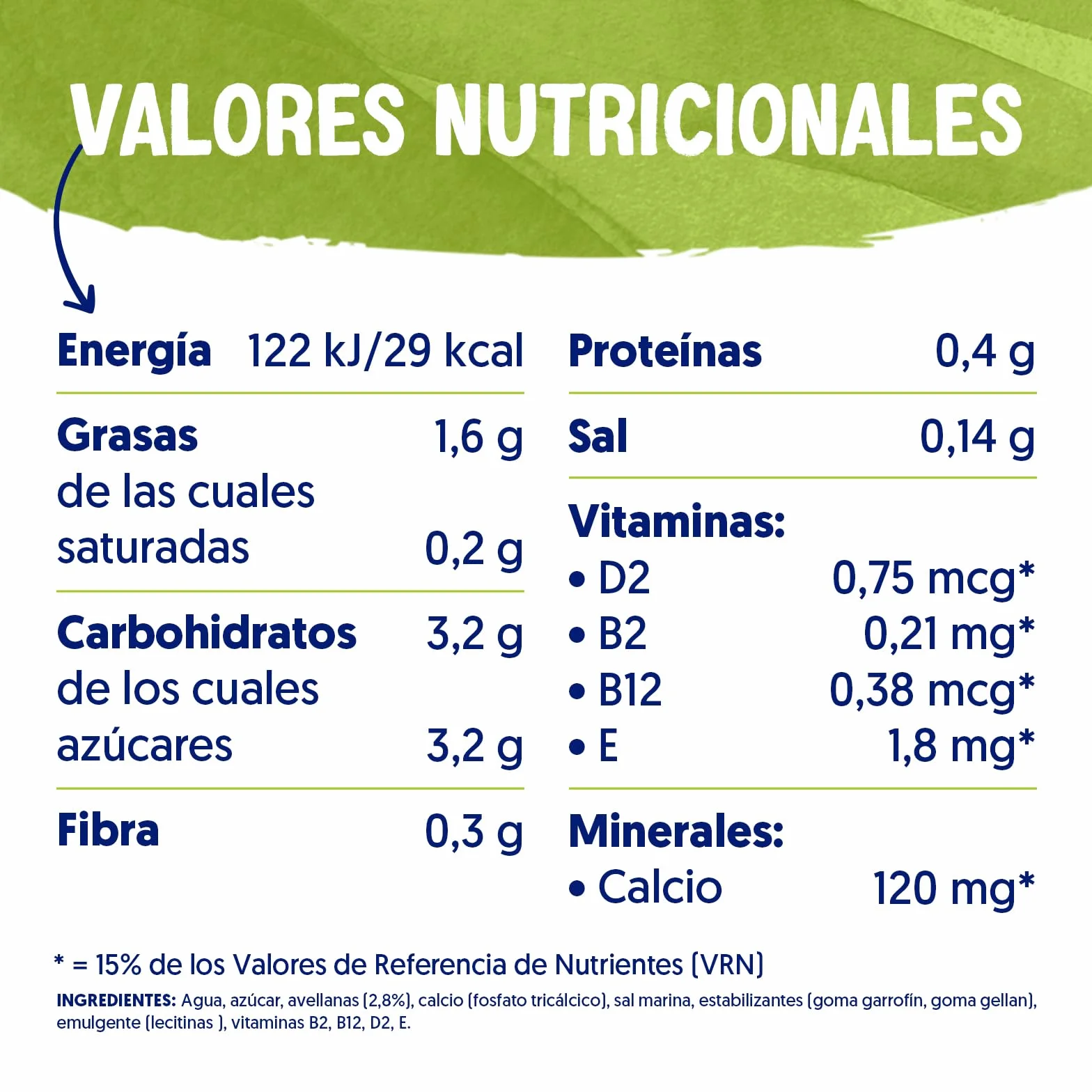 Alpro Bebida Vegetal de Avellana 8x1L