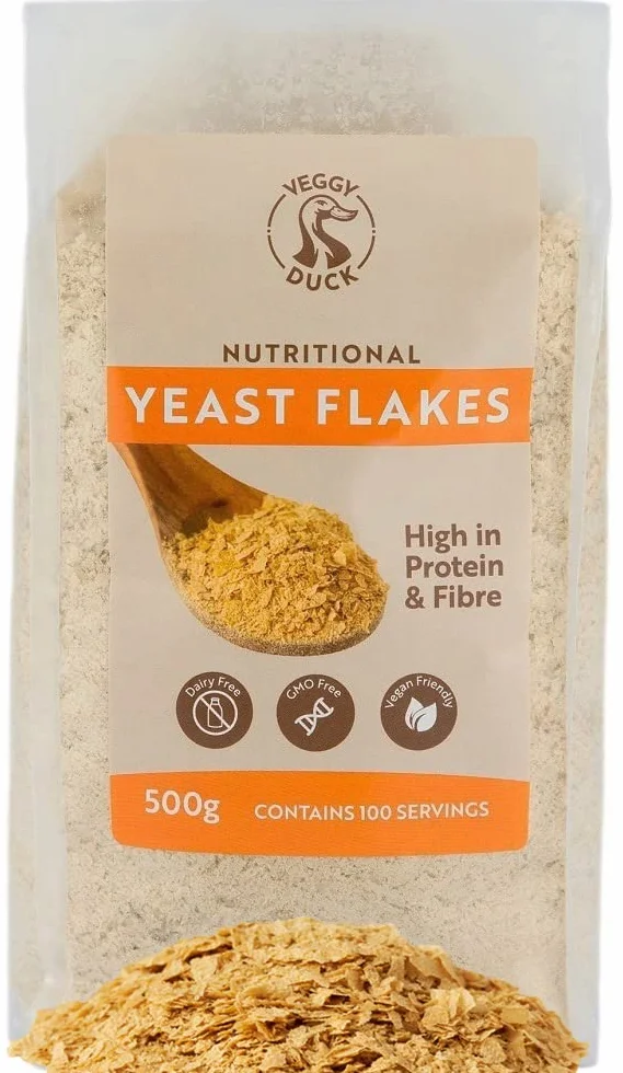 Veggy Duck Levadura Nutricional en Copos 500g Natural Vegana