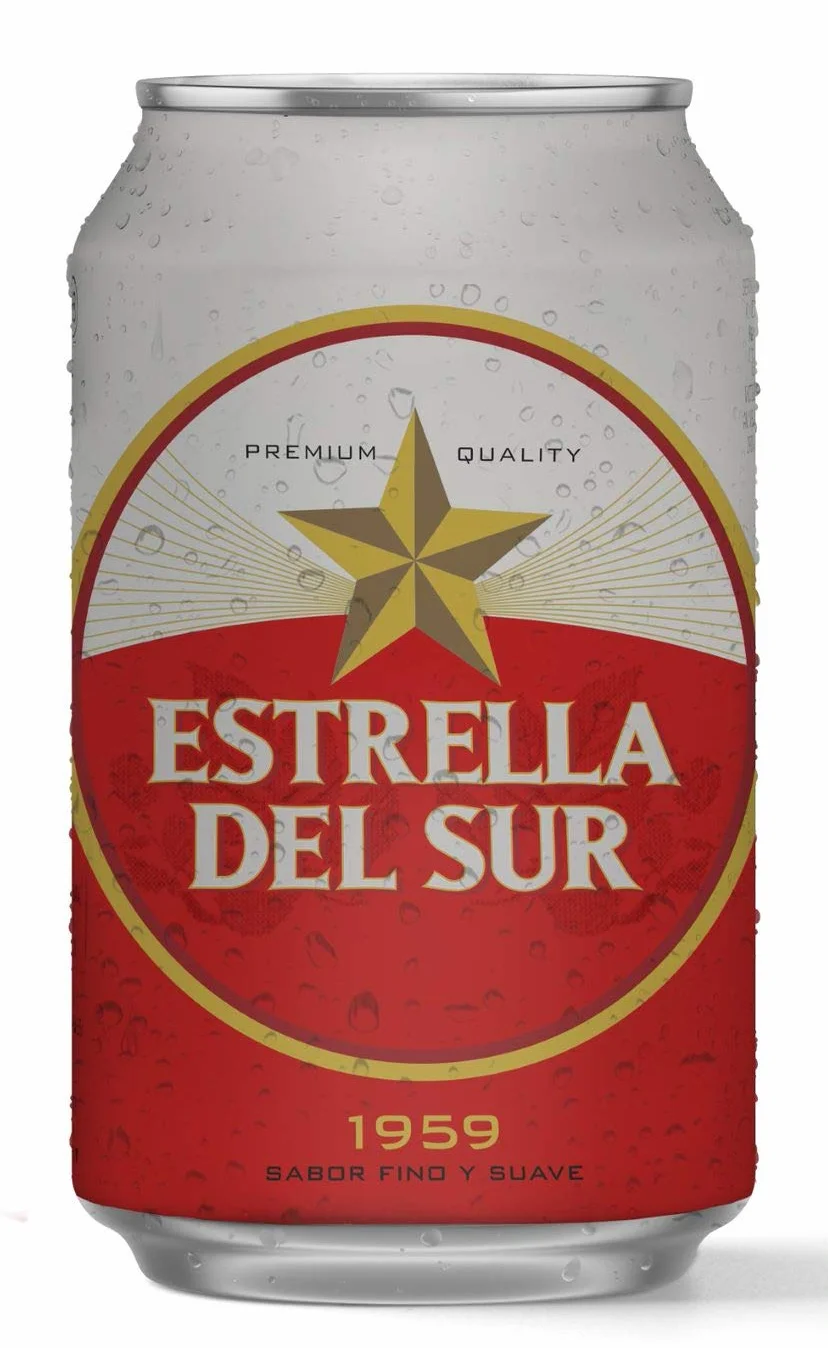 Estrella del Sur Cerveza Lager, Pack 24 Latas 33cl, Tradicional de Sevilla