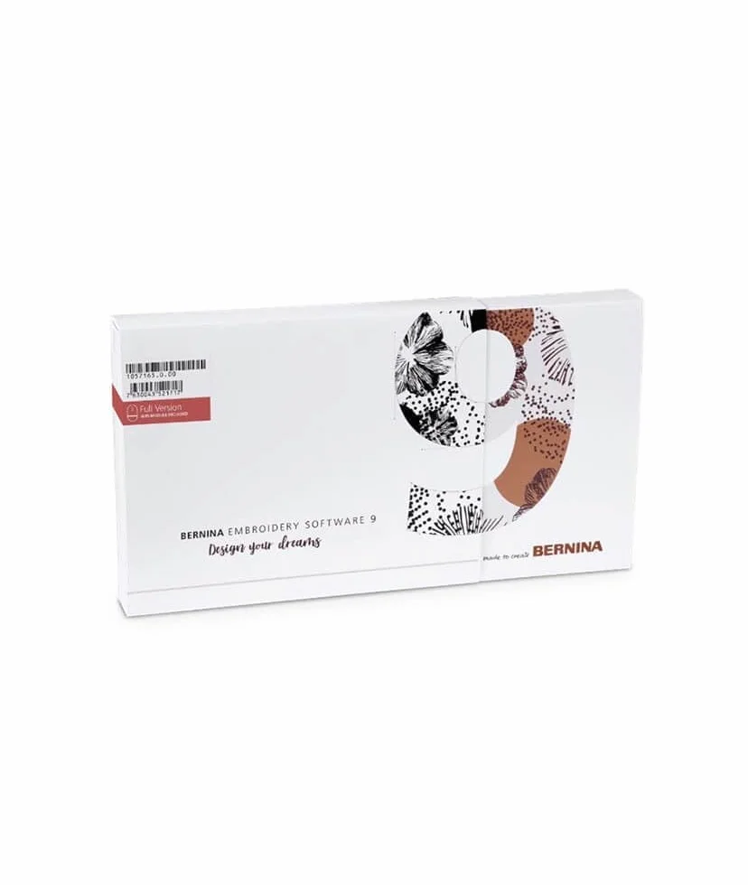 Bernina Software de Bordado Designer Plus V9 (WiFi) Versión completa