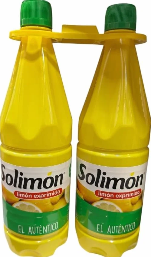 SoLimón Zumo de Limón Exprimido 2L PACK 2 BOTELLAS