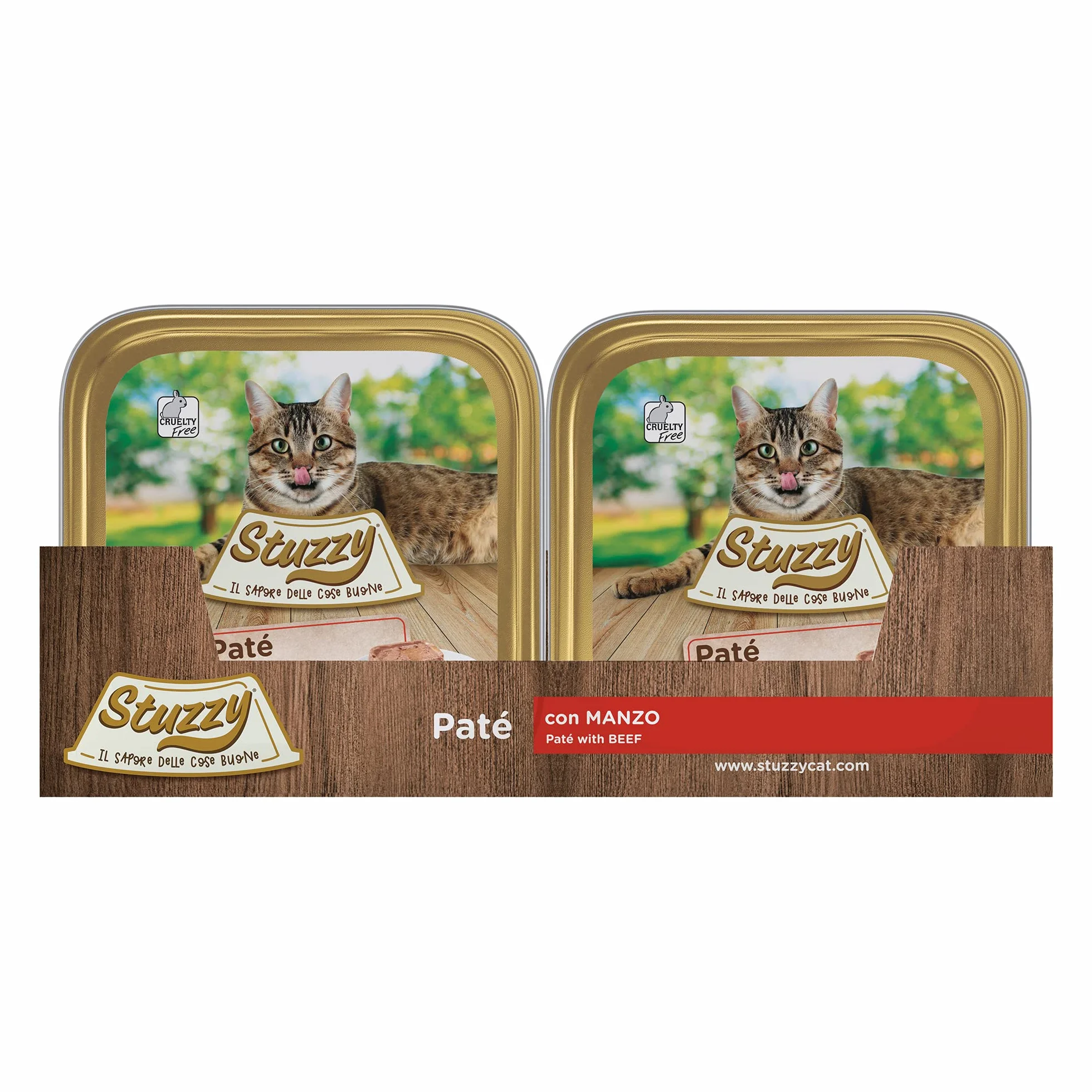 Stuzzy Paté con Manzo 32x100g