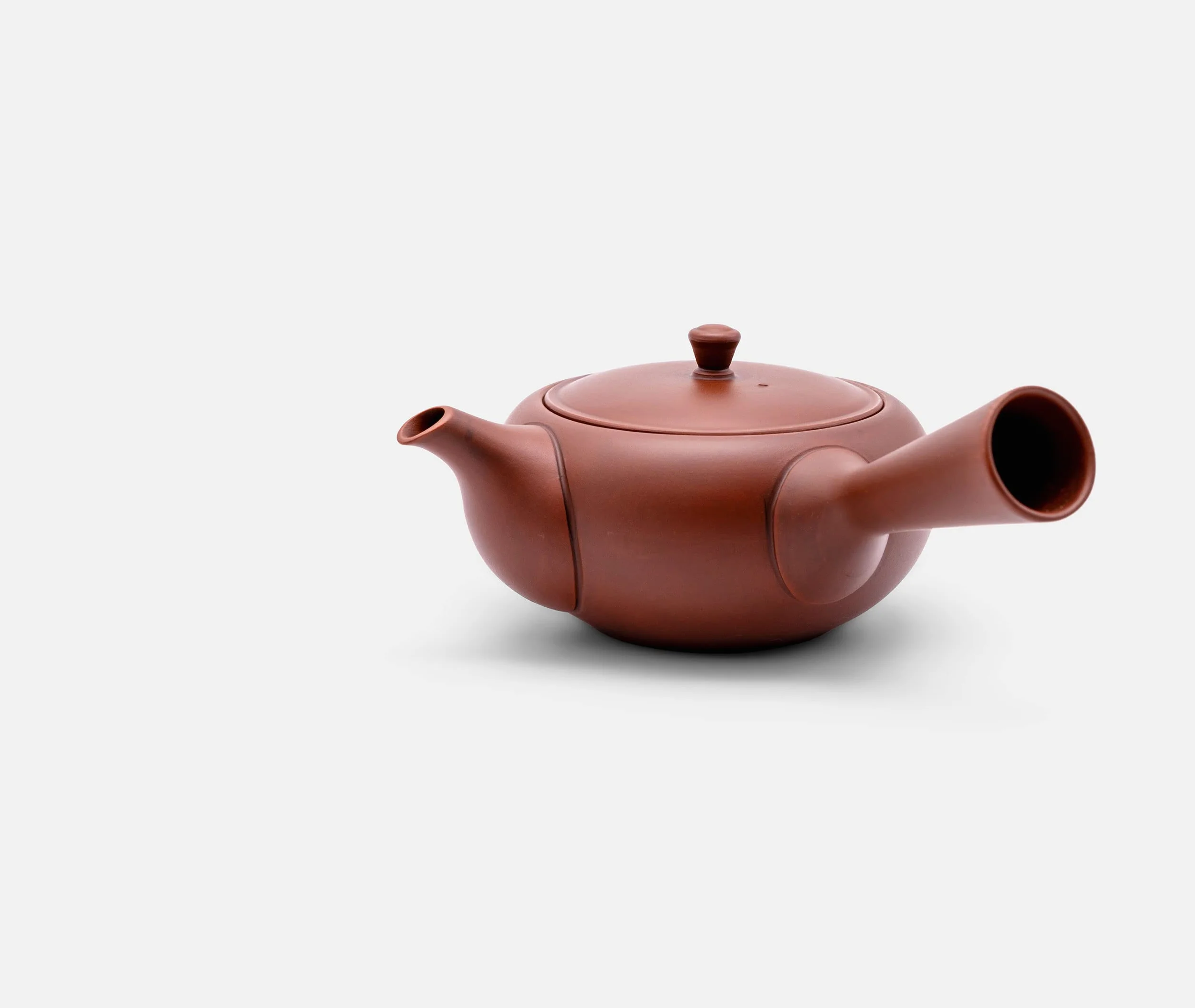 Azmaya Tokoname Red Clay Handcraft Japonés Kyusu Tetera - 300 Ml