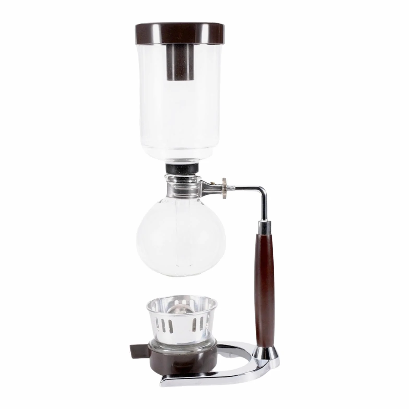 Cafetera de Sifón de, Elegante Cafetera Transparente, Resistente, Cafetera de Sifón Al Vacío para El Hogar, Cafetería, Oficina O Como Regalo, tal como se describe, 500ml