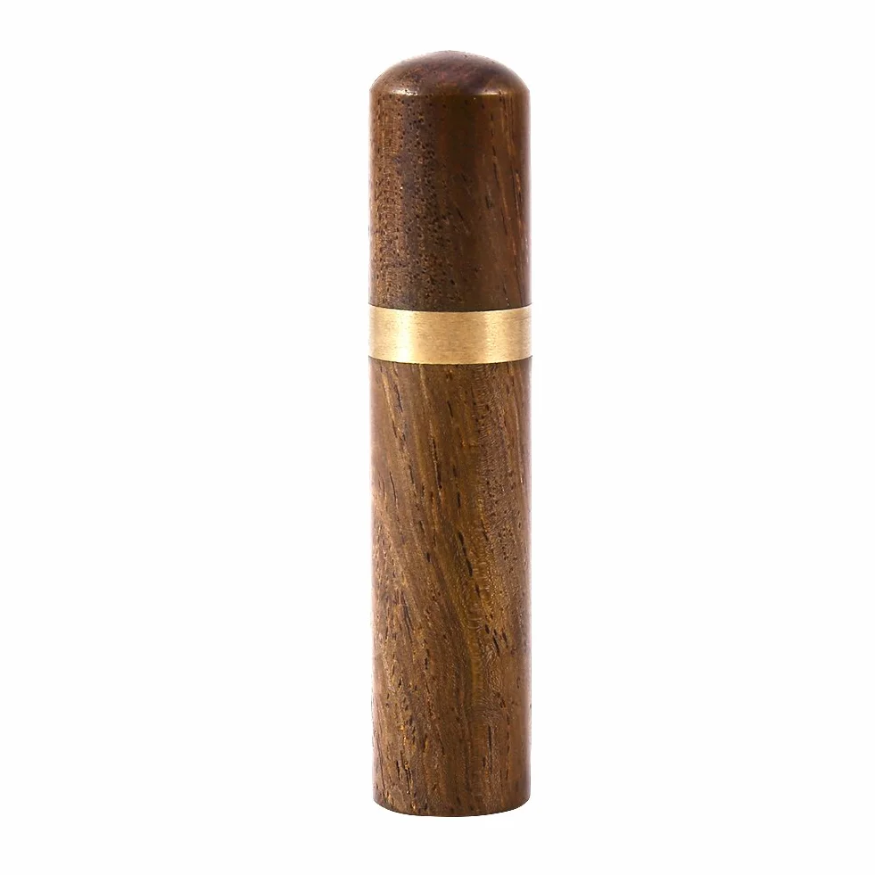 Mondadientes dispensador de madera portátil elegante palillero Tooth Pick Holder Caja