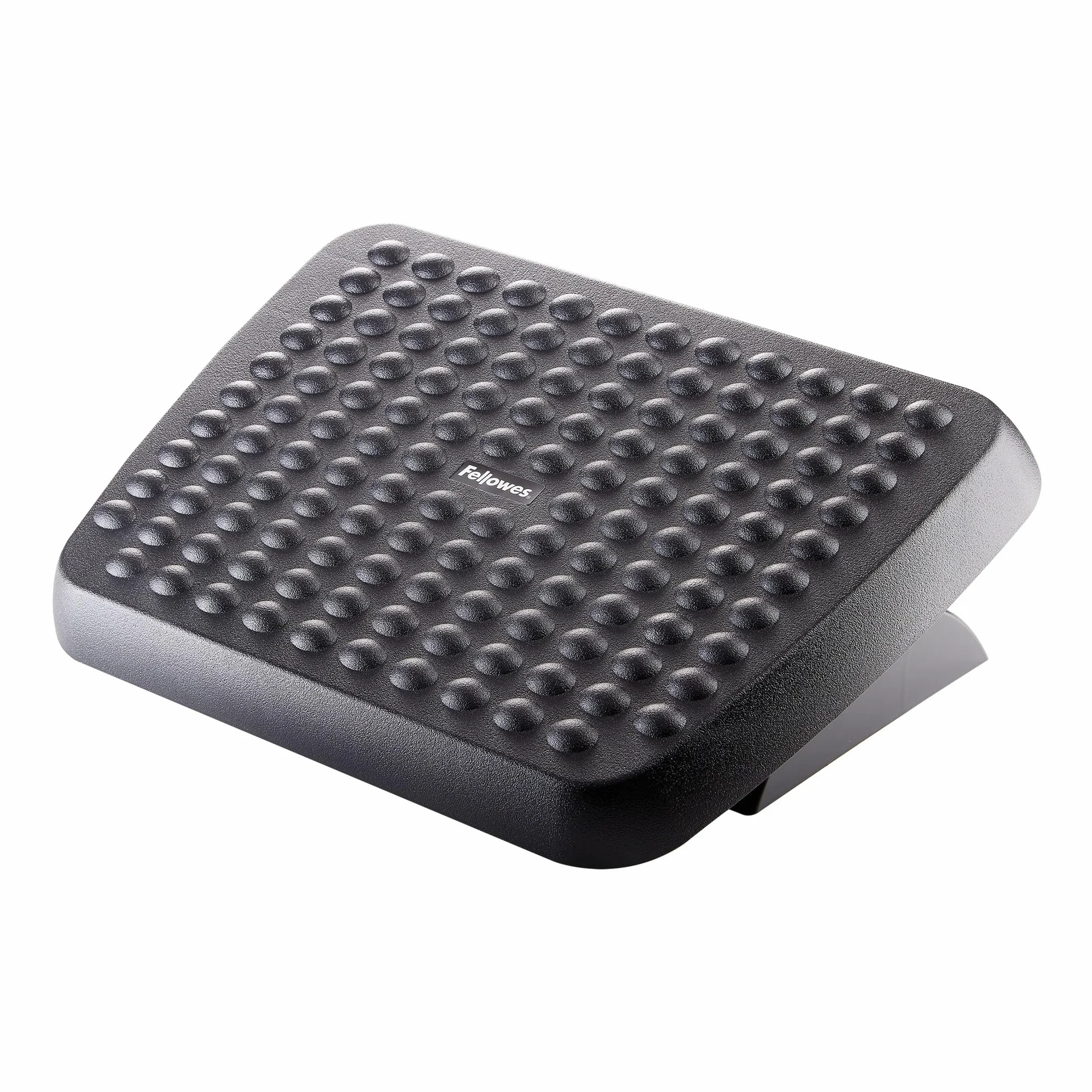 Fellowes Reposapiés Ergonómico Ajustable en Altura con Superficie de Masaje Antideslizante Negro
