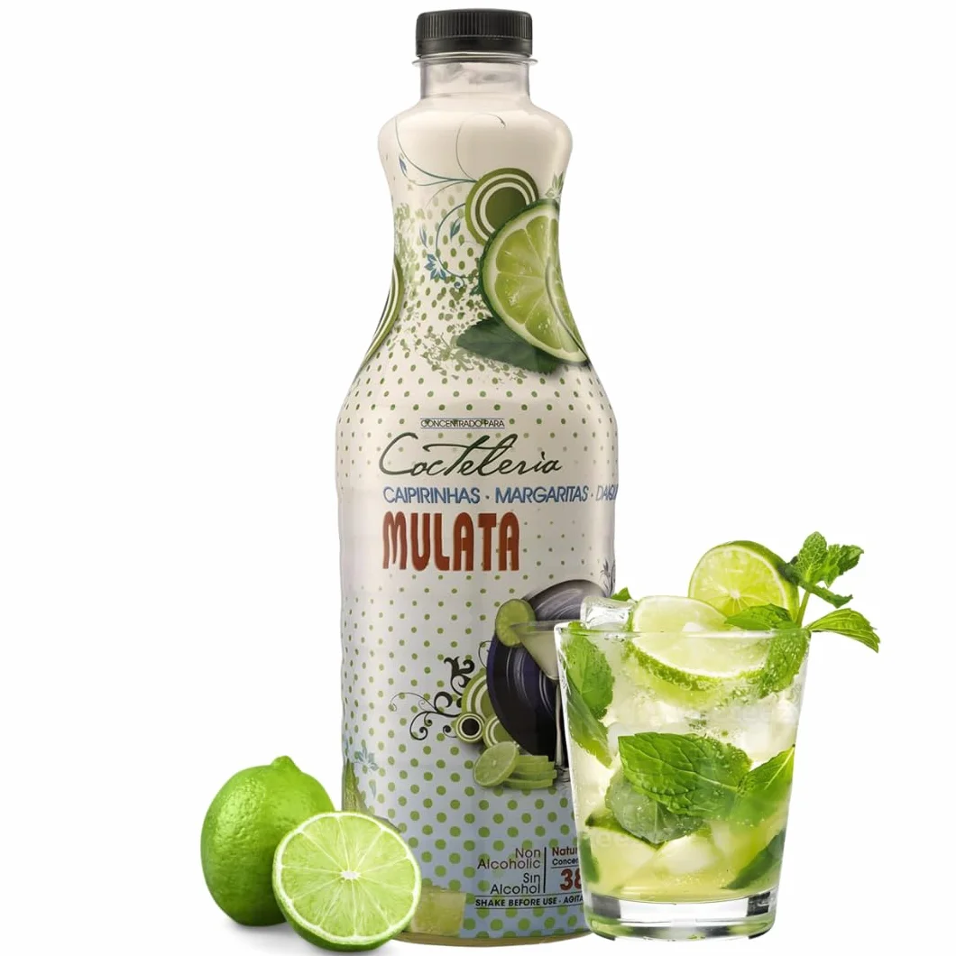 Mulata Concentrado Coctelería 1.5L para 38 Cócteles: Daiquiris, Margaritas, Caipiriñas