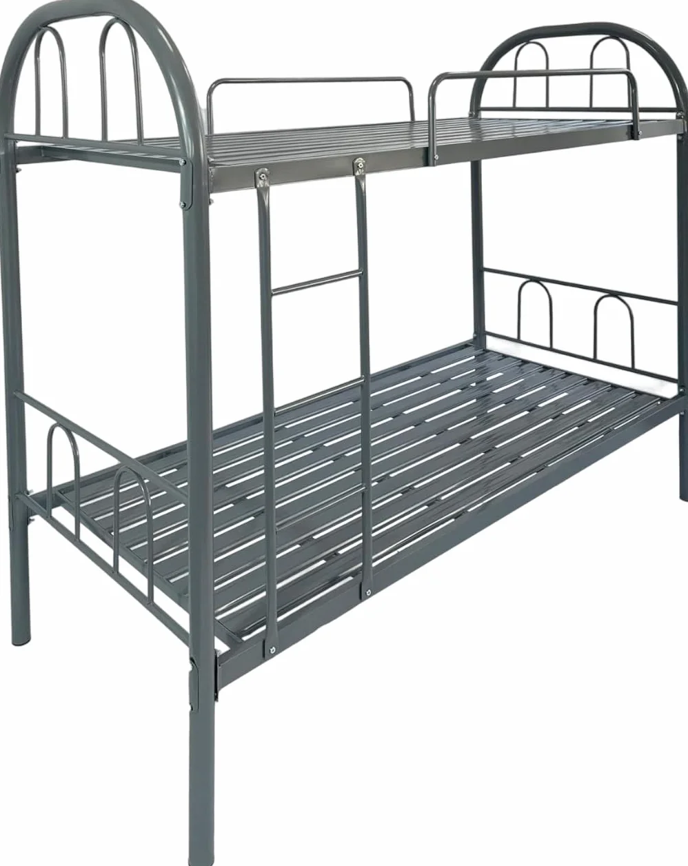 Shiito | Modelo Cupertino - Litera Metálica | Gran Resistencia y Durabilidad | Optimiza el Espacio en tu habitación | 90 x 190 cm - Gris