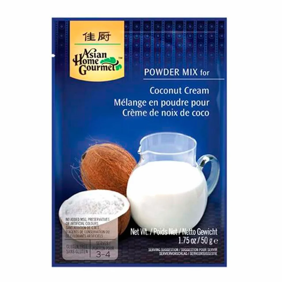 Crema de coco en polvo deshidratada 50 g Pack 3 sobres sin gluten