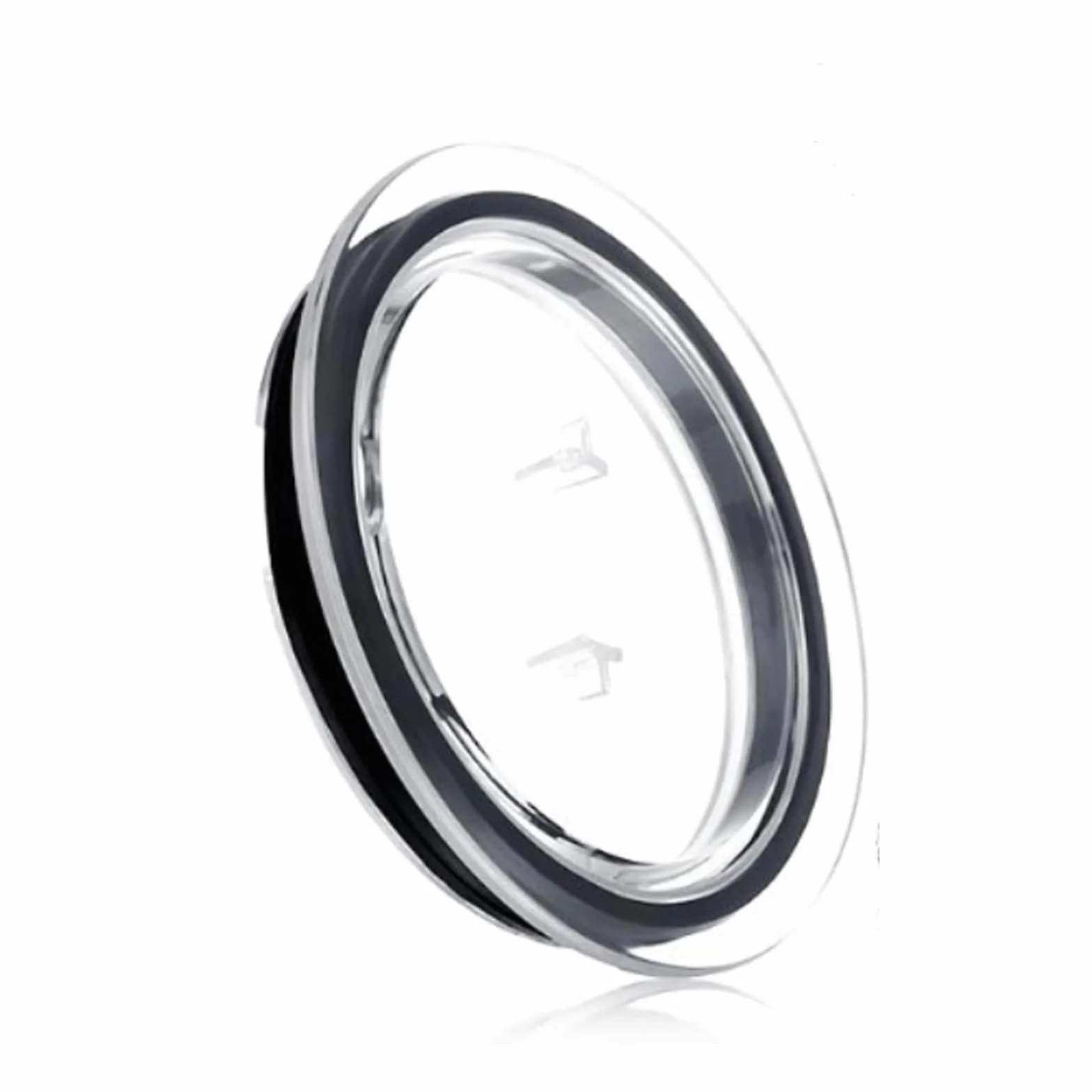 Tapa espumador de leche, piezas de repuesto para Nespresso Aeroccino 3, 3R 3R 3594 Citiz EN266 EN267 3594 piezas 93271 (transparente)