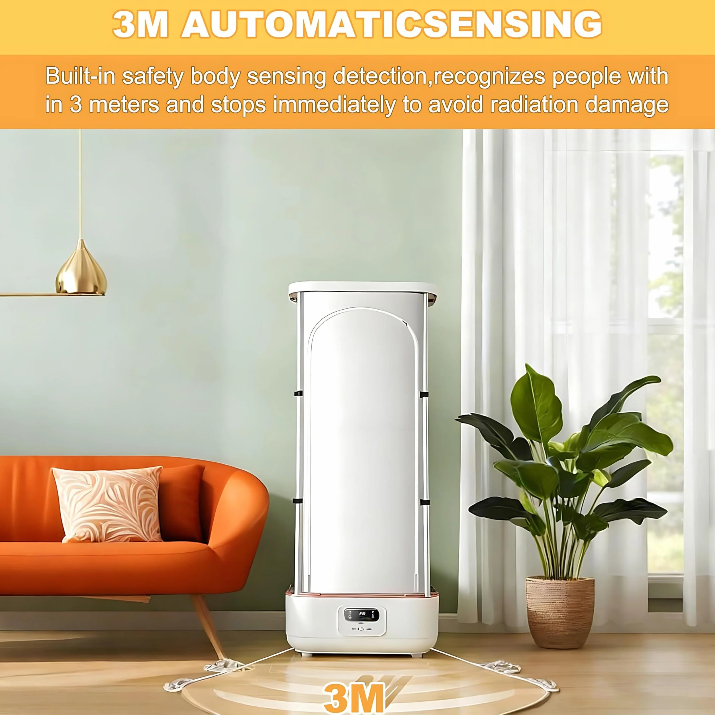Máquina de Planchado a Vapor Automática Plancha Ropa Vertical Máquina de Planchar y Plegar Automática 900W con Secado Inteligente y Función Vapor para Planchado Completo Sin Arrugas