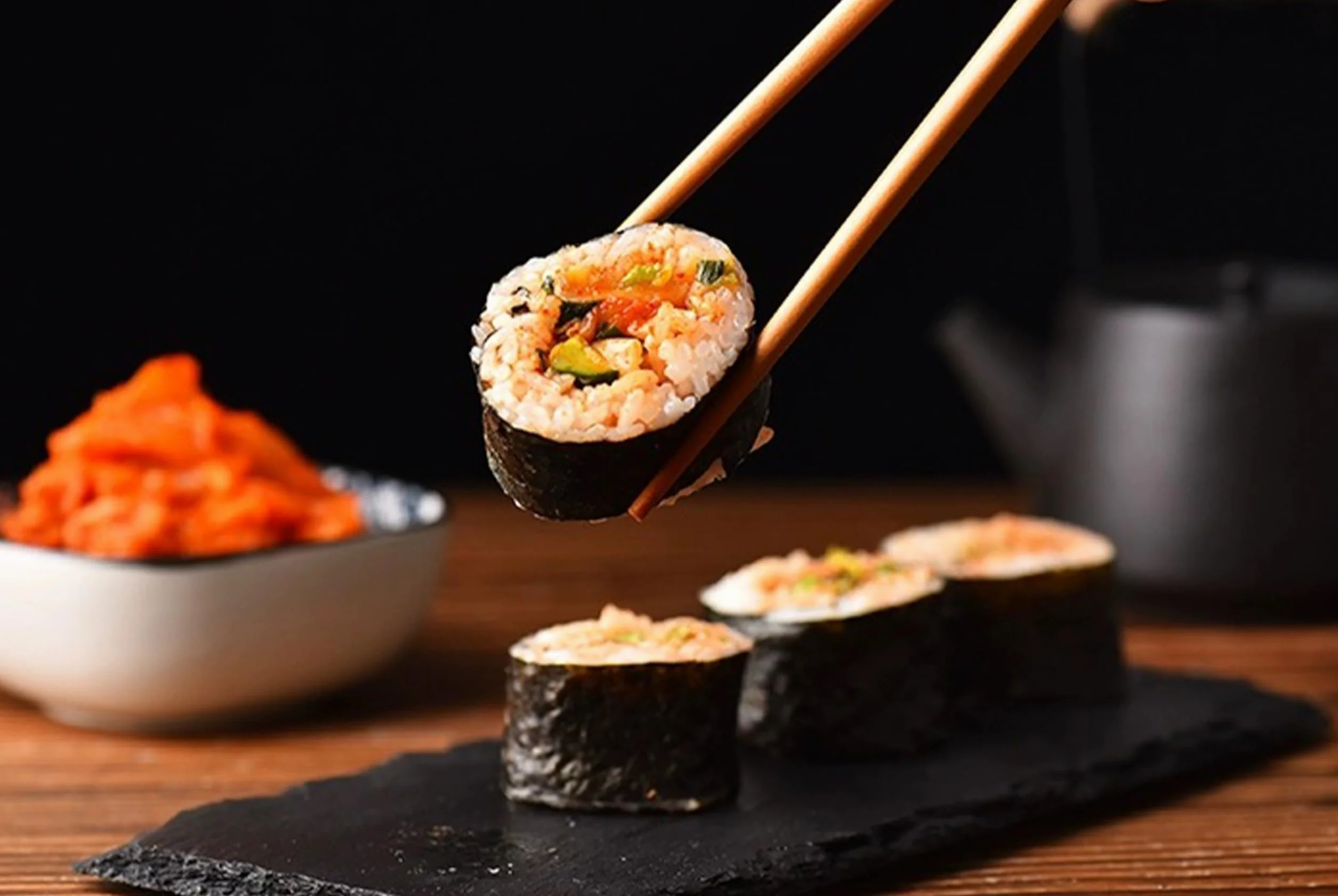 Alga Nori seca para sushi japonés Gold 50 hojas
