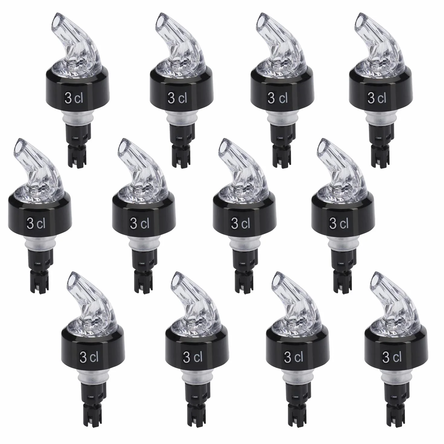 Westmark 12 dosificadores/dosificadores dosificadores, dosificador, dosificación por boquilla: 3 cl, plástico, Auto-Pour, transparente, 993022E2