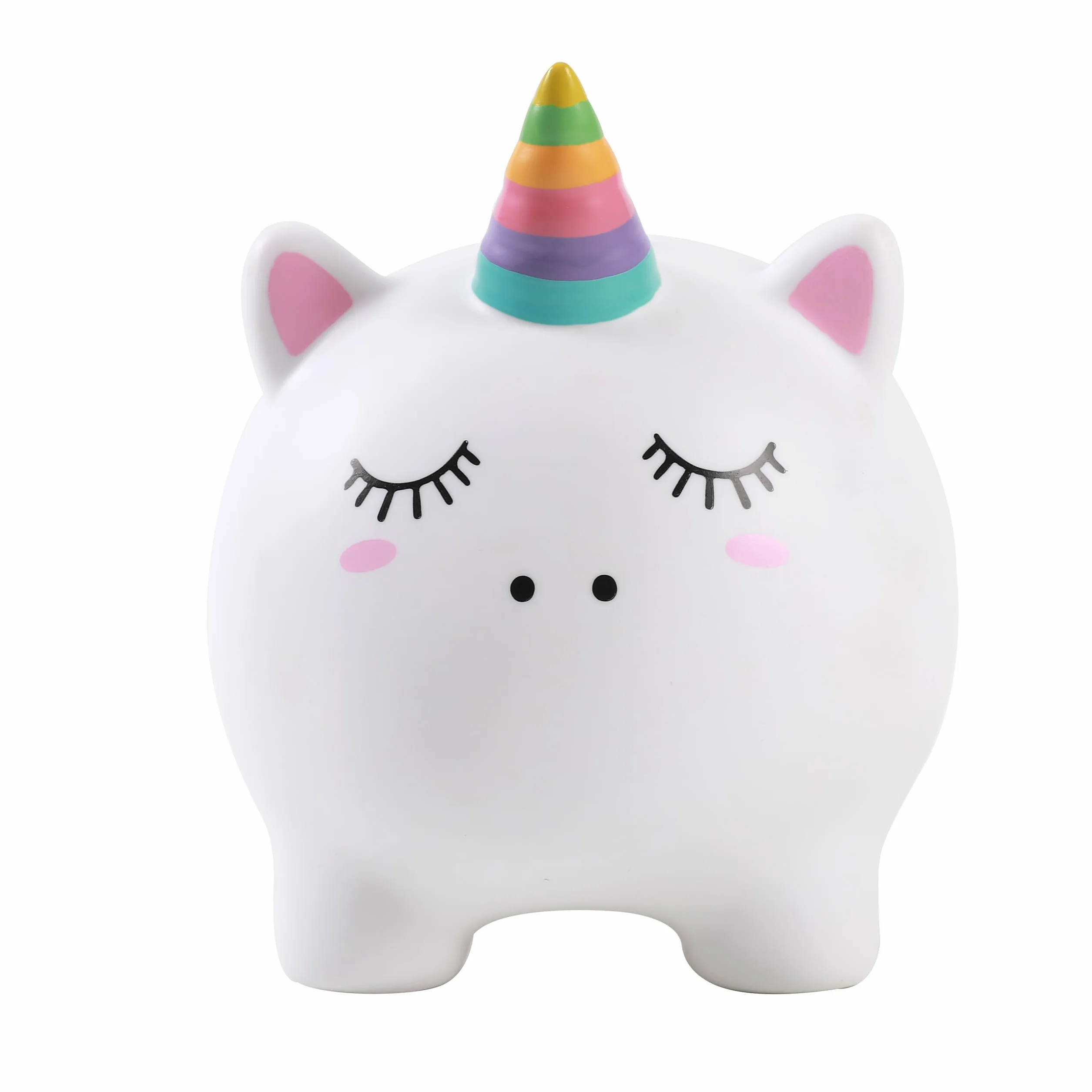 I-TOTAL® Hucha Divertida Decorativa Monedero de plástico Resistente Unicorn