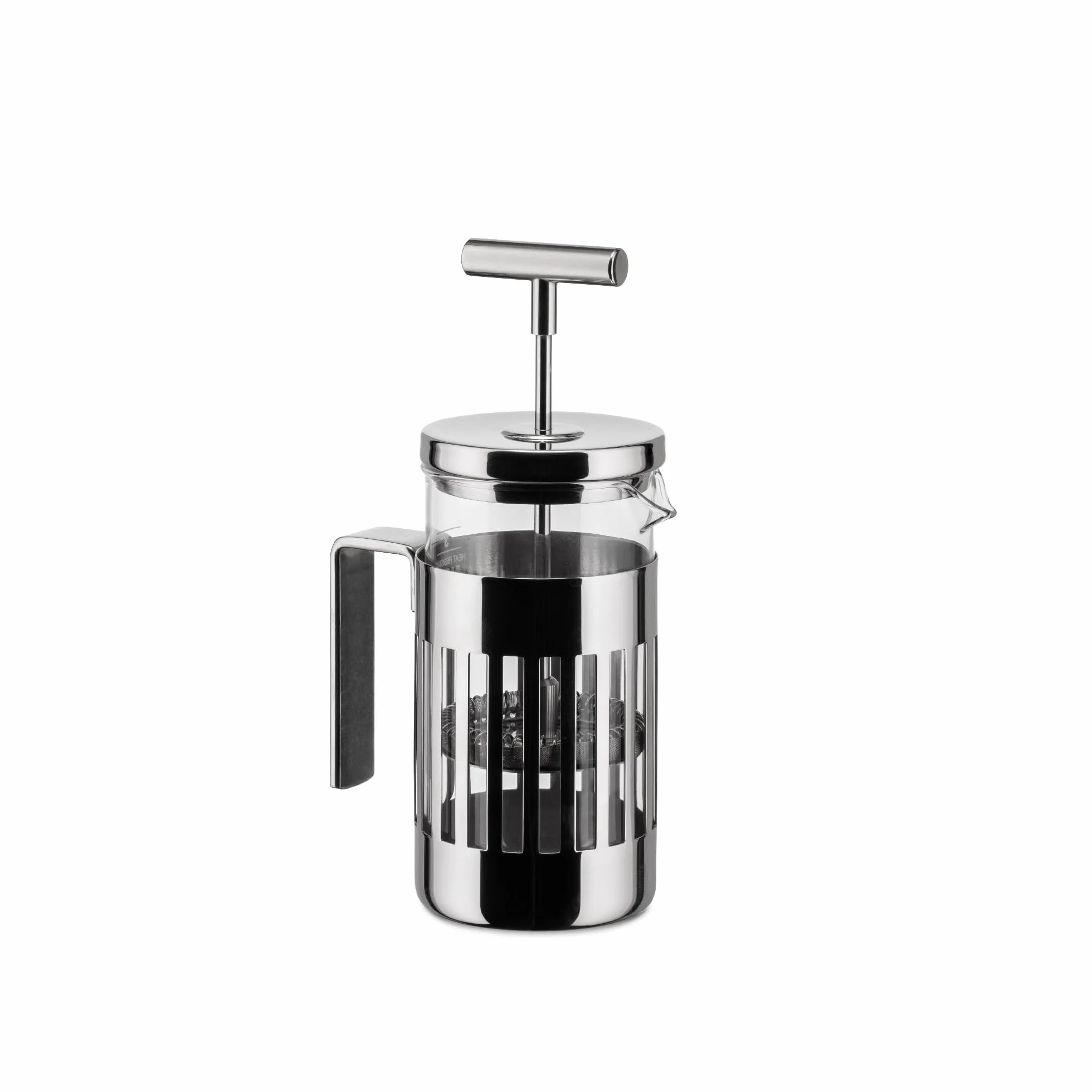 Alessi 9094/3 Cafetera de Acero Inoxidable 18/10 3 Tazas
