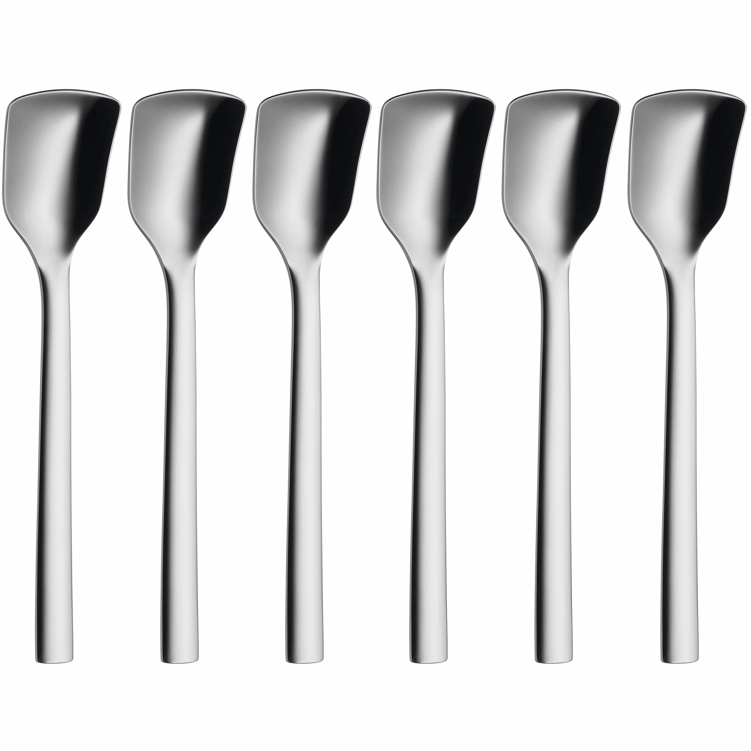 WMF Nuova Set 6 Cucharas para Helado 14 cm Acero Inoxidable Cromargan