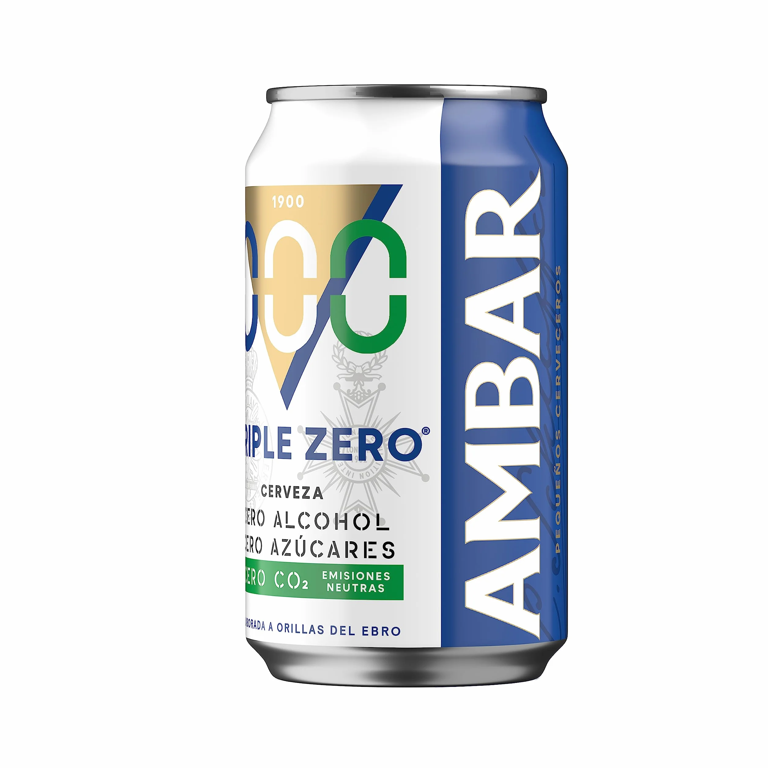 Ambar Triple Zero 24 x 33 cl 0.0% Alcohol 0 Azúcar