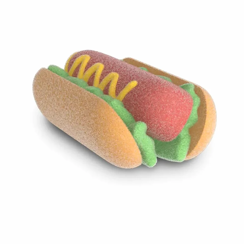 Perritos Nube Ácida Caja 12 Unidades Marshmallow Sabor Ácido