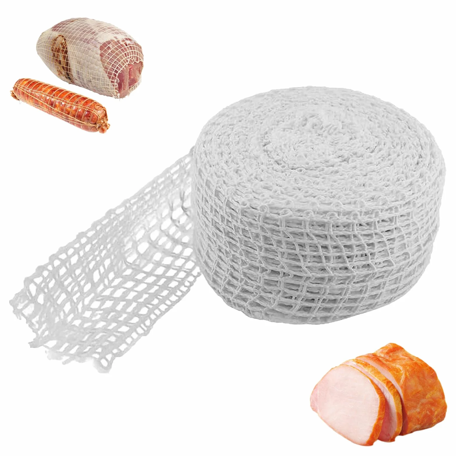 Bolsa de jamón de Secado para Colgar, Cuerda de Alimentos para Roti
