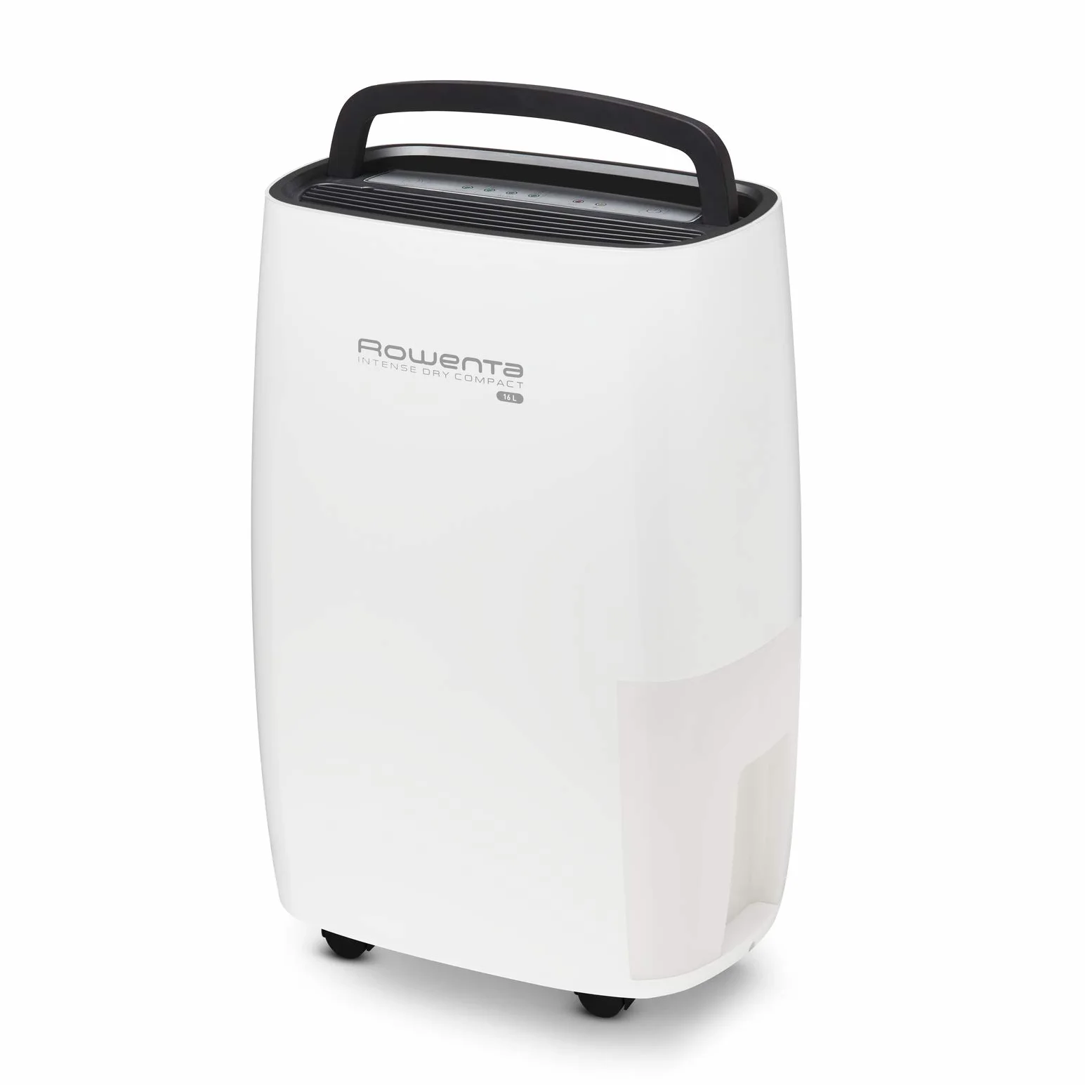 Rowenta Intense Dry Compact DH4236 deshumidificador de 16 L, con modo automático de deshumidificación con 3 programas, función Linen Dry, filtro, compacto, silencioso (Reacondicionado)