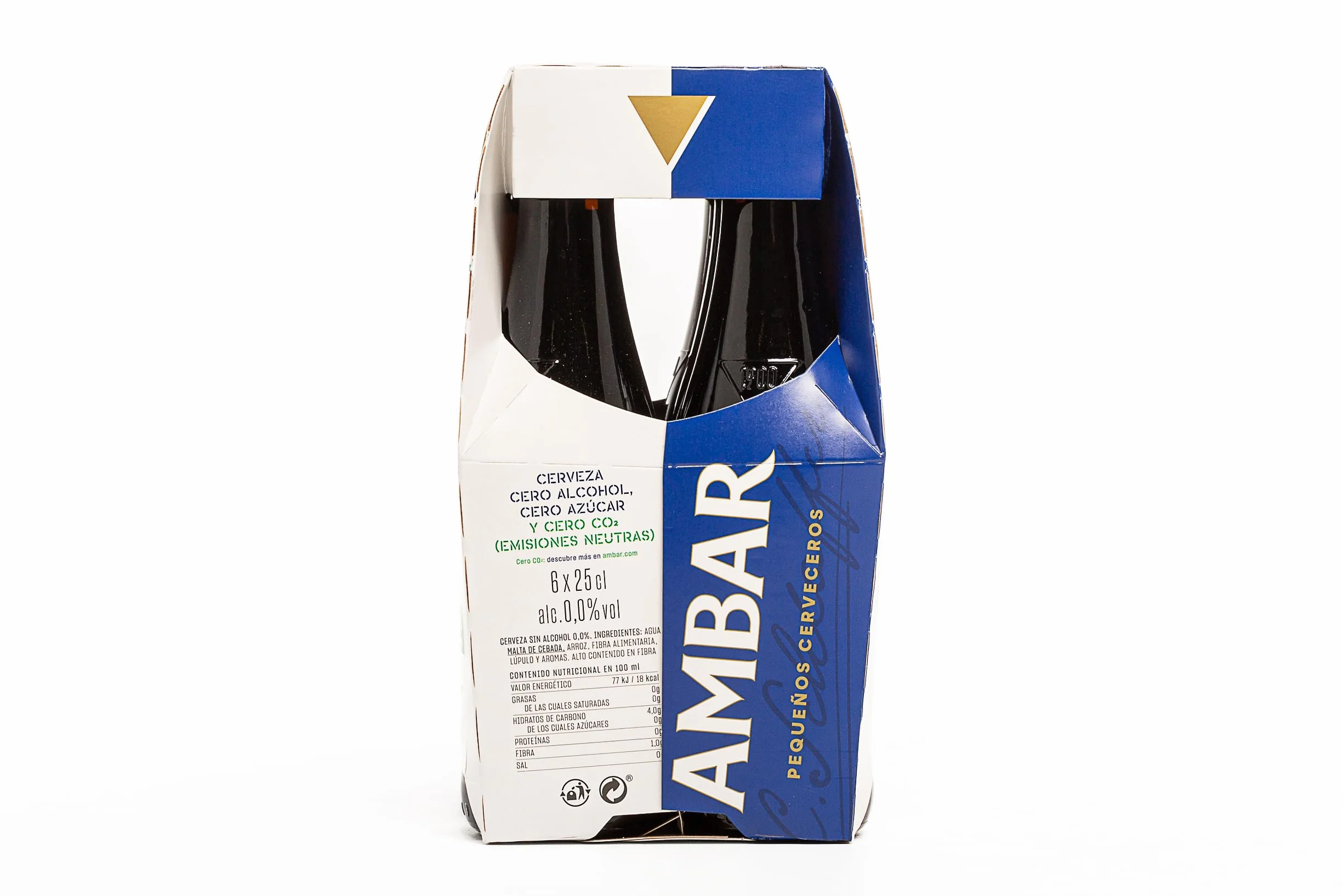 Ambar Triple Zero 0.0% Alcohol 6x25cl Pack
