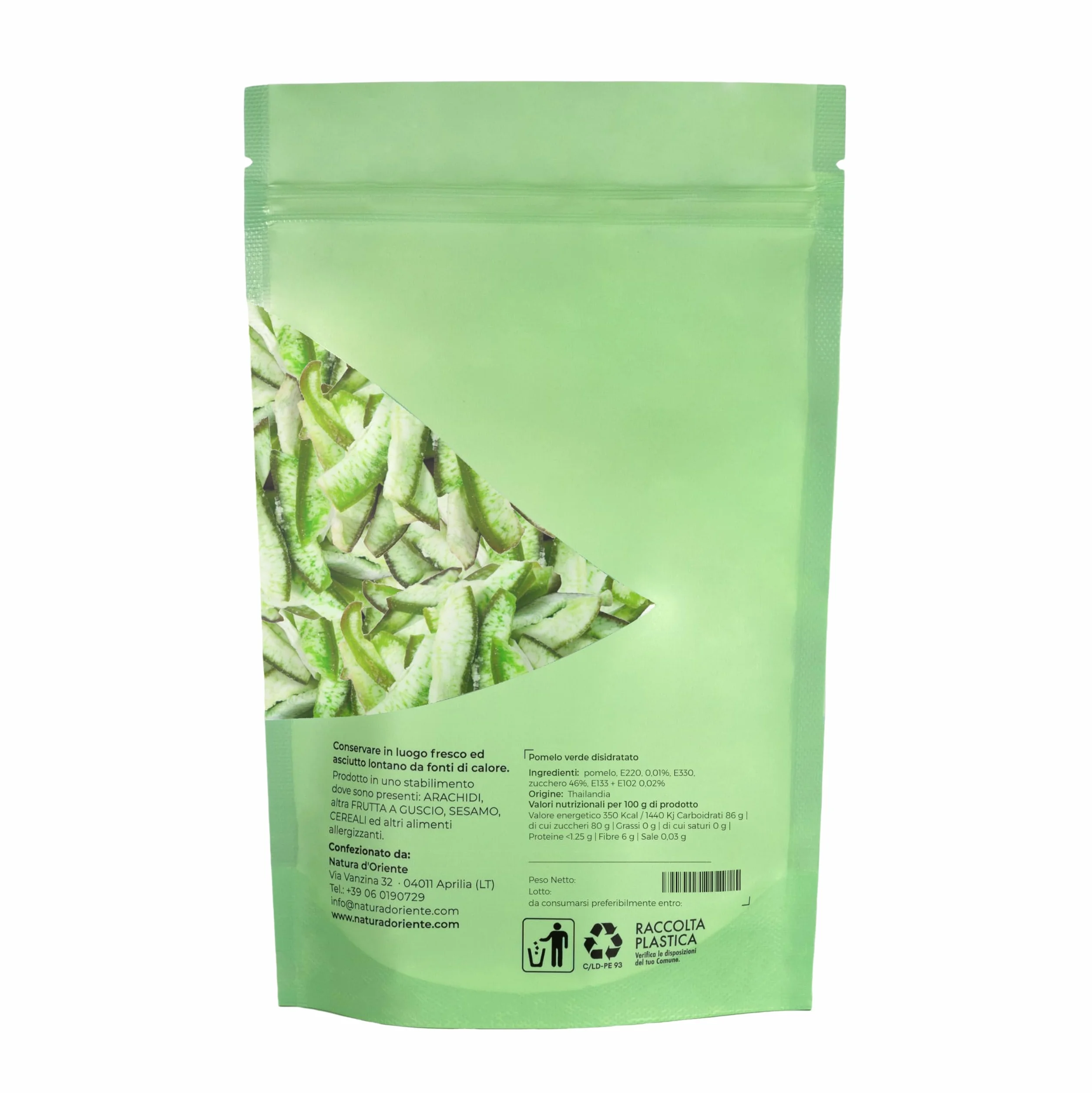 Natura d'Oriente Pomelo Verde Deshidratado 1000 g