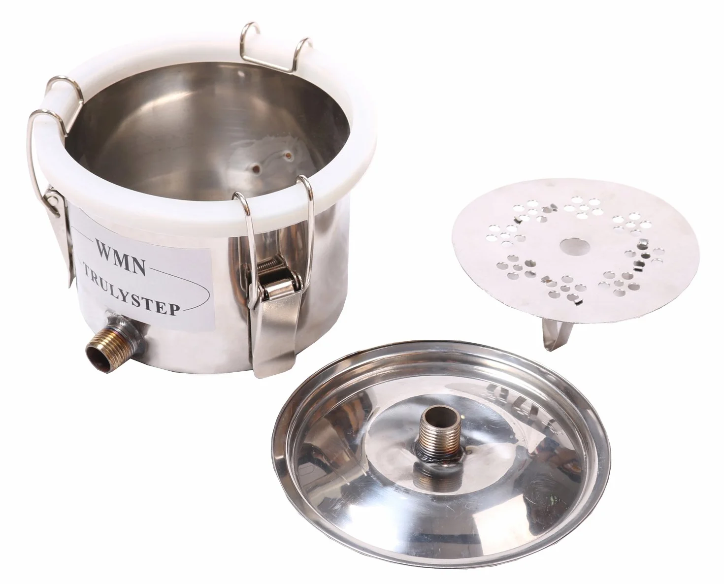 Fayelong Destilador de Aceites Esenciales 10 Litros Alambique de Cobre para Brandy Whisky