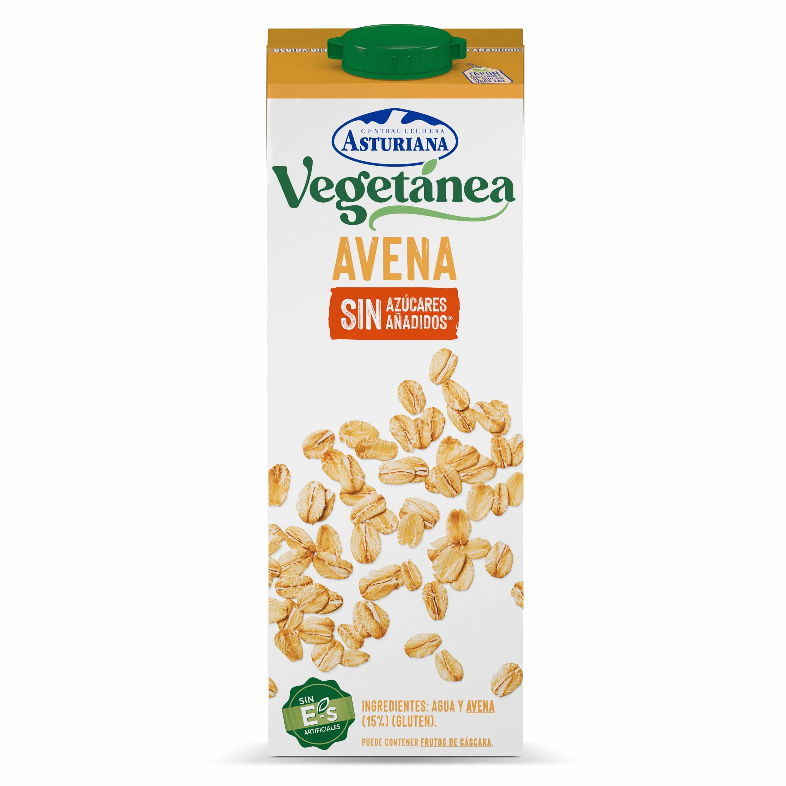 Central Lechera Asturiana Bebida de Avena Sin Azúcar Añadido Pack 6 x 1L
