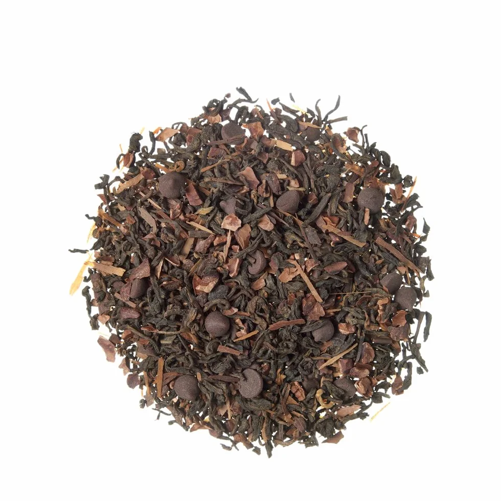 Té Rojo Pu Erh ChocoNoir 100g Hojas con Chocolate Cacao Lapacho Detox Digestivo