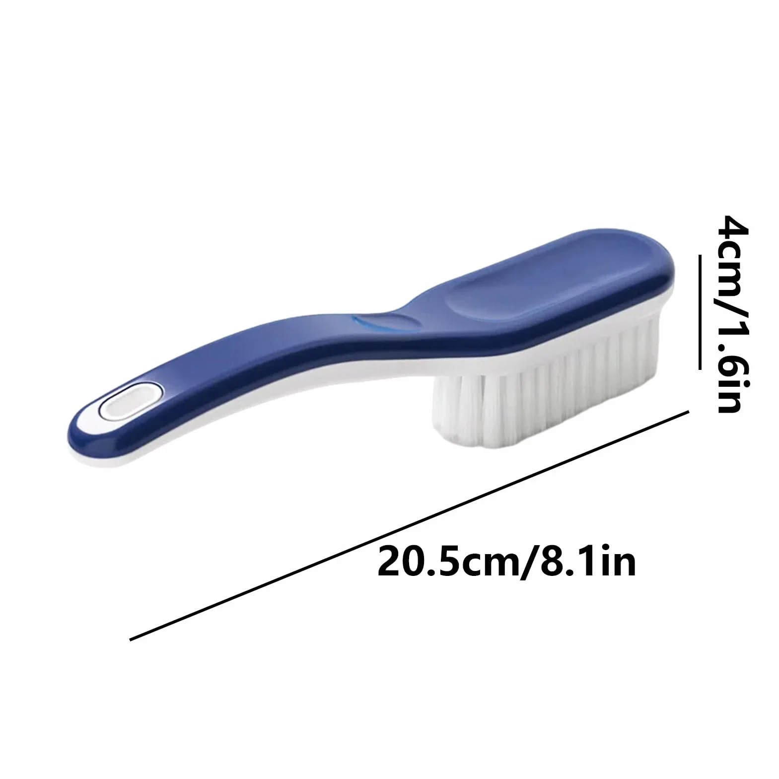 Cepillos para Limpieza De Zapatos,Cepillo Fregador Calzado | Eliminador De Manchas con Empuñadura Ergonómica para Zapatillas Alfombra Baño Ropa Y Hogar