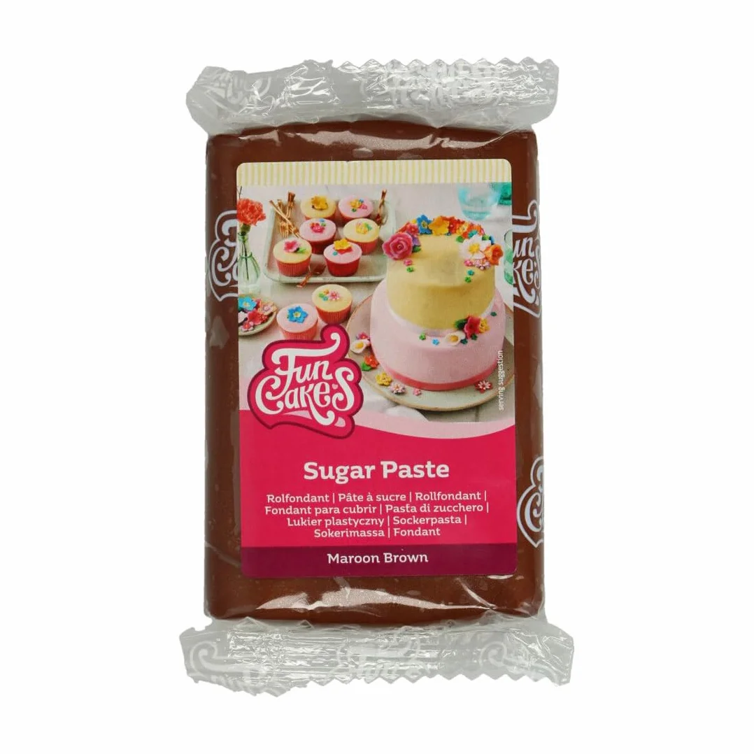 FunCakes Pasta de Azúcar Marrón 250 g