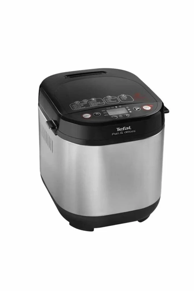 Máquina para hacer pan Tefal PF240E38, negro/acero inoxidable