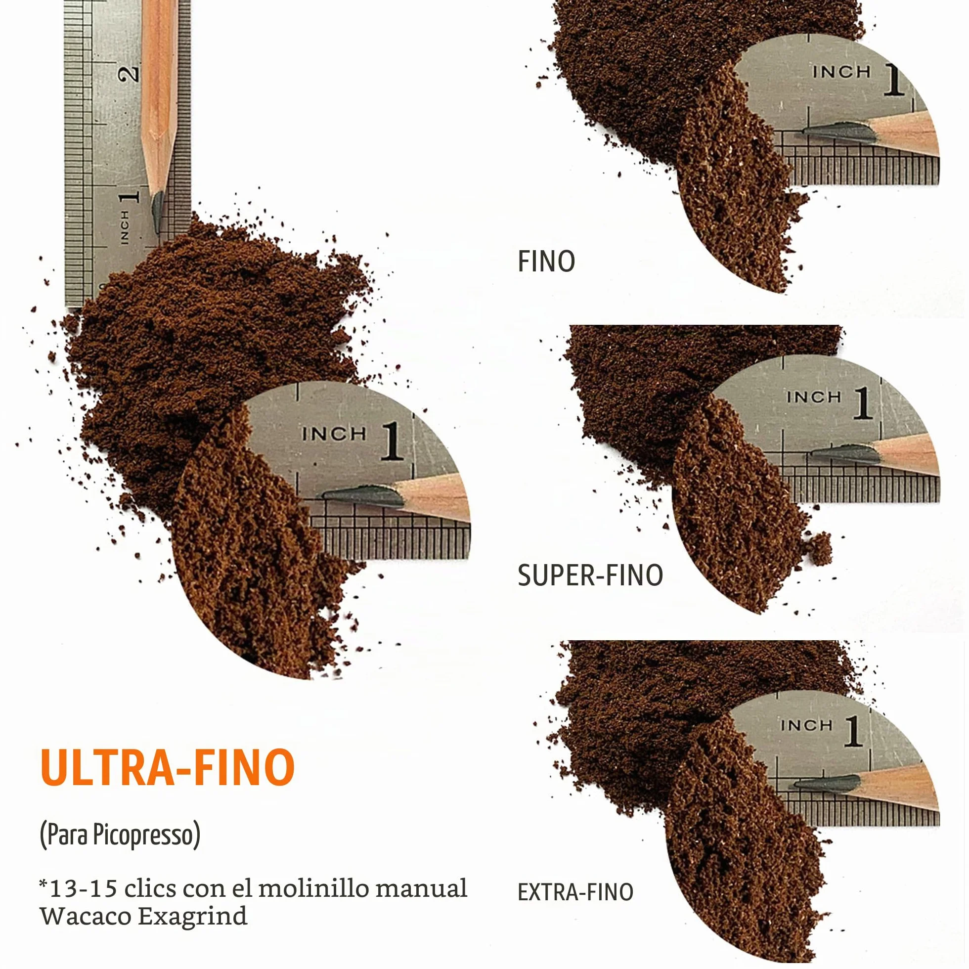 WACACO Picopresso Cafetera Espresso Portátil con Estuche Protector, Máquina de Café de Nivel Pro, Molienda Ultrafina Compatible, Cafetera de Viaje, Operada Manualmente
