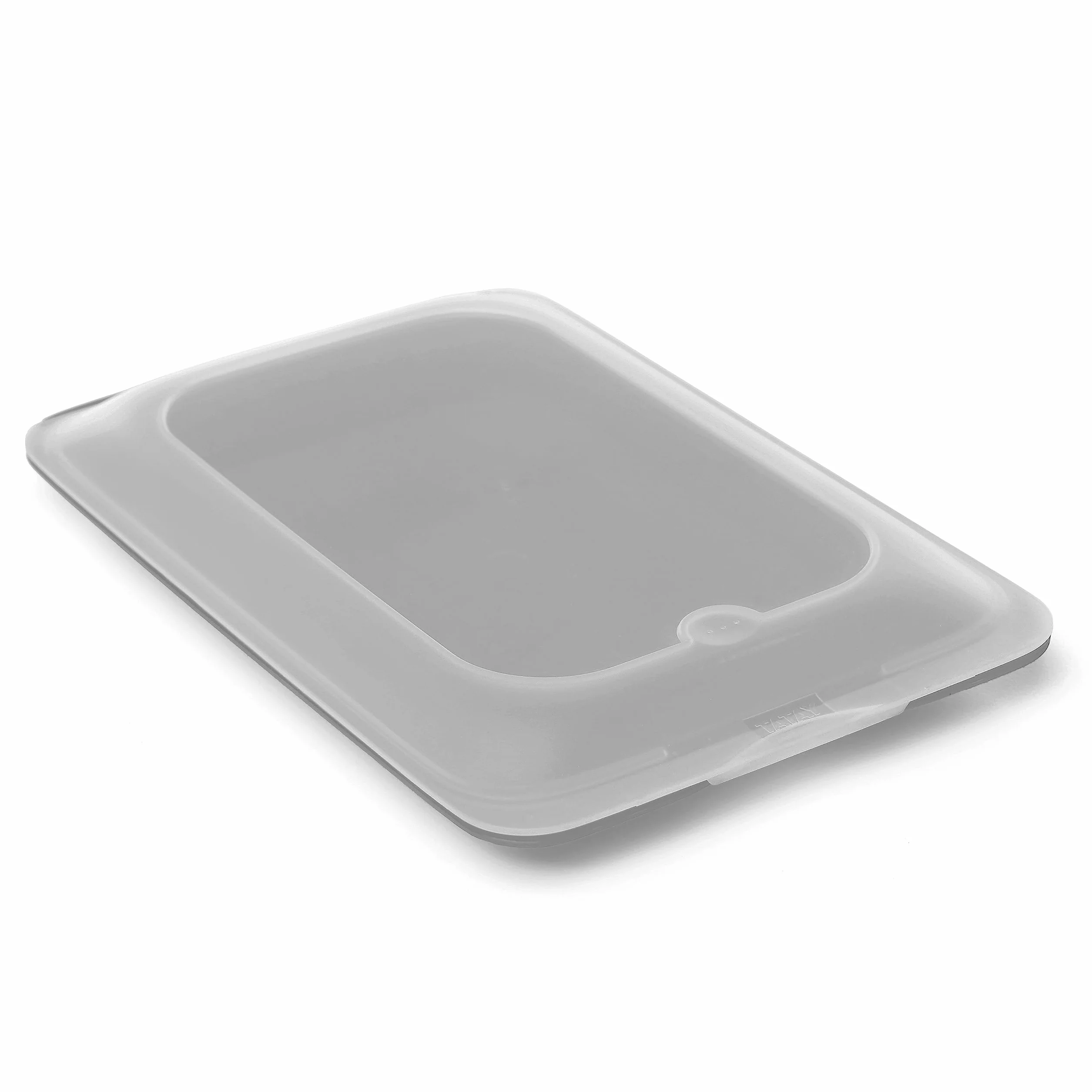 Tatay Porta Embutidos Fresh | Set de 3 Estándar | Tupper Embutido Nevera | Tapa Extraíble, Apilable | Apto Congelador, Microondas y Lavavajillas | Libre de BPA, 17 x 3,2 x 25,2 cm, Color Gris