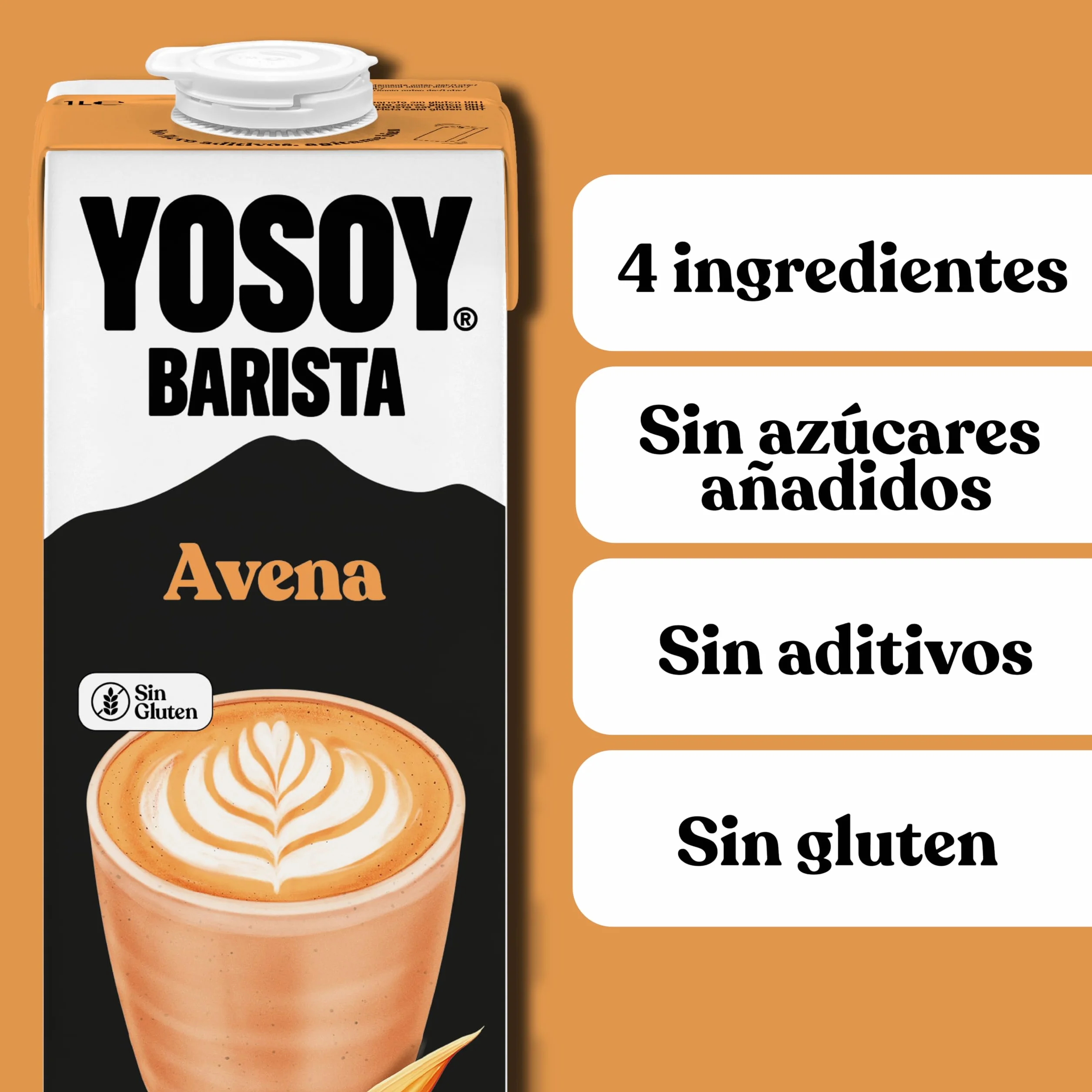 Yosoy Bebida Vegetal de Avena Barista Pack 6 x 1L