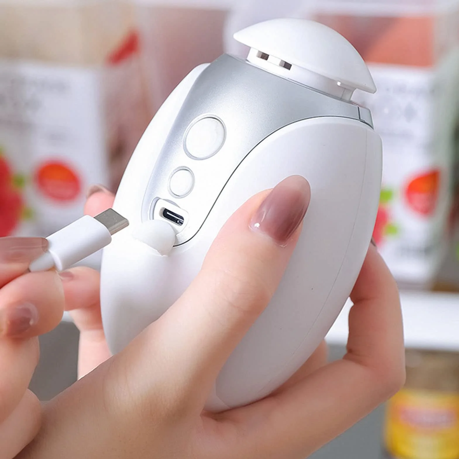 Desodorante de ozono recargable USB para refrigerador