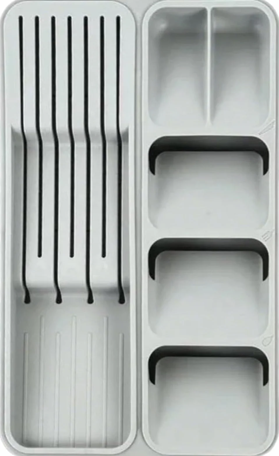 Soporte for utensilios, bandeja for cubiertos, organizador de cocina fuerte, soporte for cortador portátil, cucharas, tenedores, caja de almacenamiento con limpieza cómoda for cortador, espátula, cuch