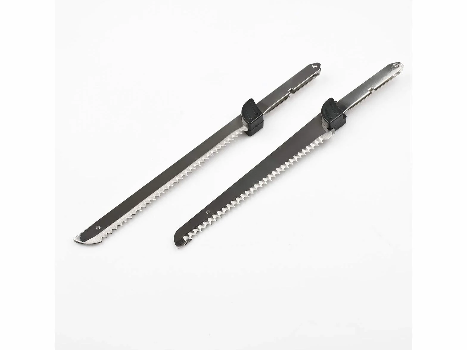Girmi CT10 Cuchillo Eléctrico, 45 W, Motor DC, 2 Juegos de Cuchillas de Acero Inoxidable, Negro